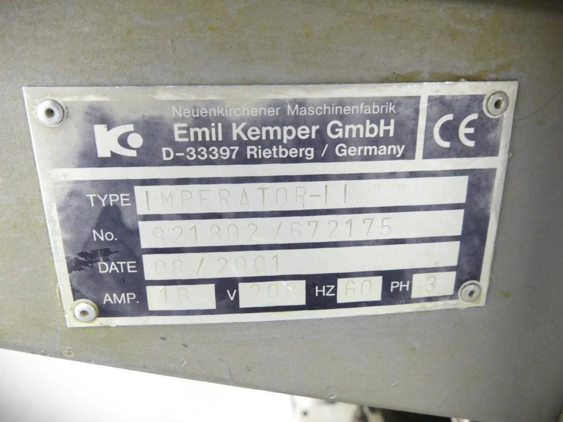 Emil Kemper Imperator II Dough Divider - Bild 24 aus 24