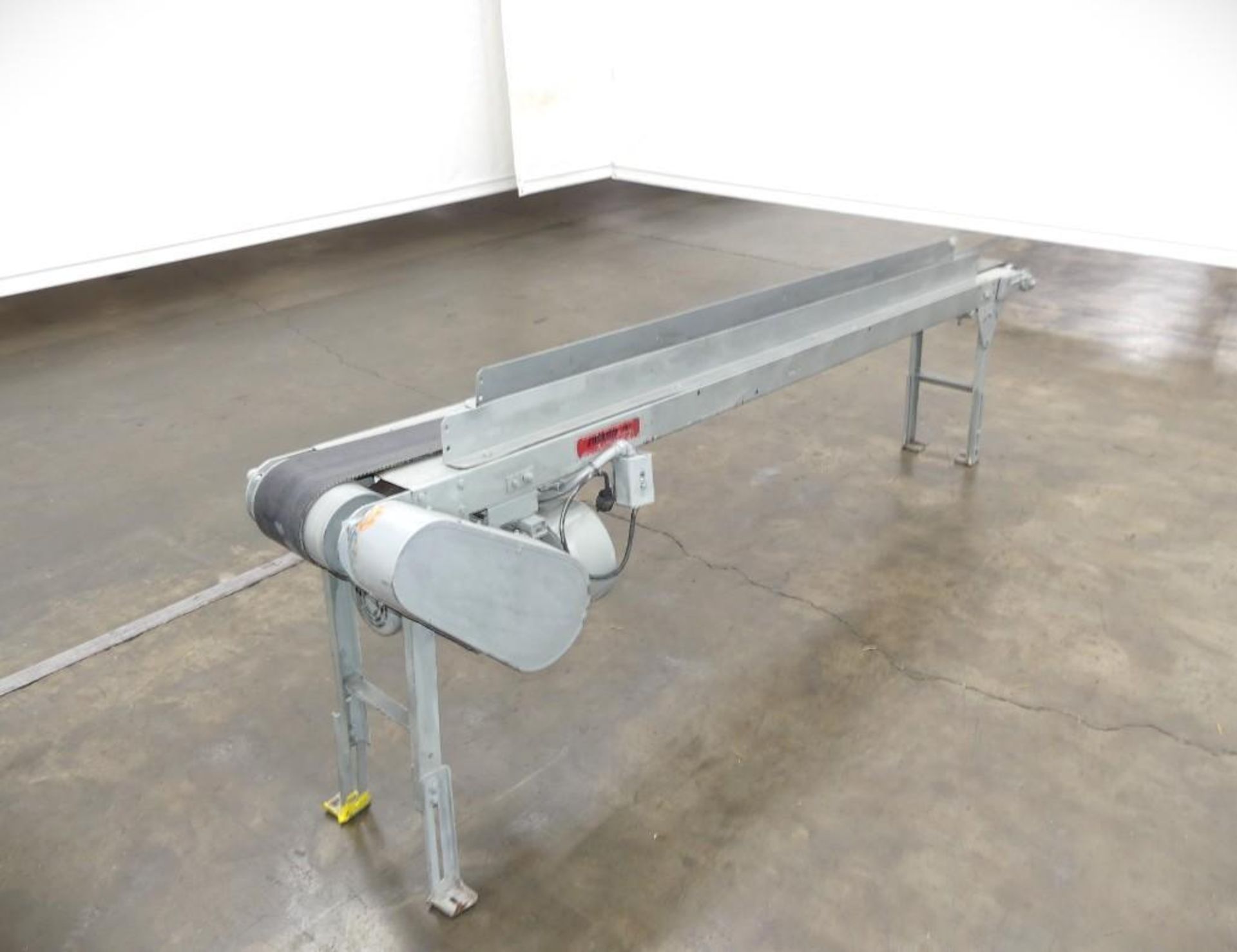 Bilt-Rite F-4 122" L by 6" W Smooth Top Belt Conveyor - Image 3 of 10