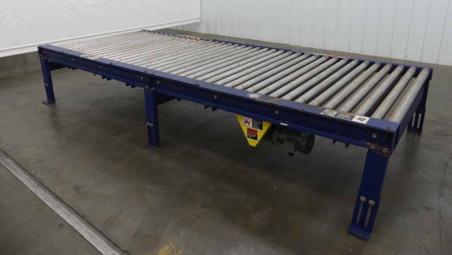 Heavy Duty Power Driven 12' L Roller Conveyor - Image 3 of 9