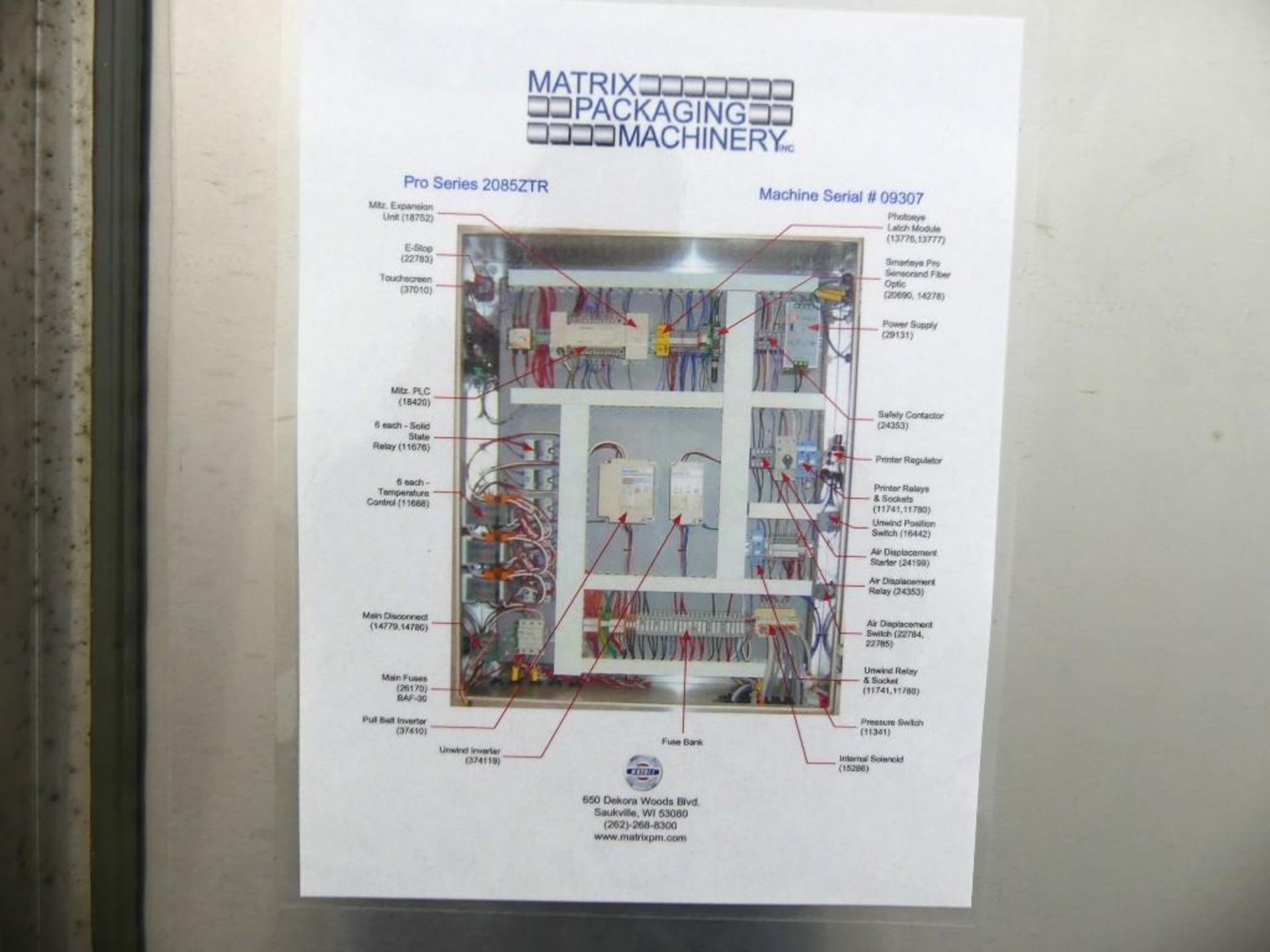 Matrix Pro Series 2085ZTR VFFS with All Fill B600 Filler - Image 68 of 78