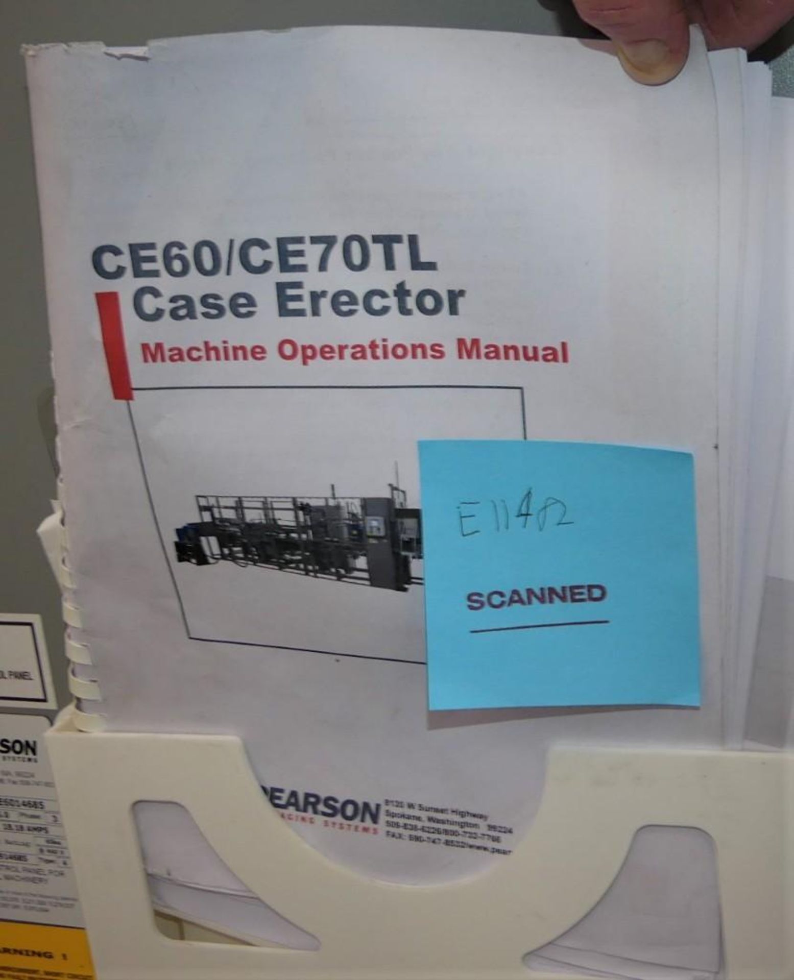 2016 Pearson CE60-TL Case Erector and Bottom Glue Sealer - Image 50 of 54