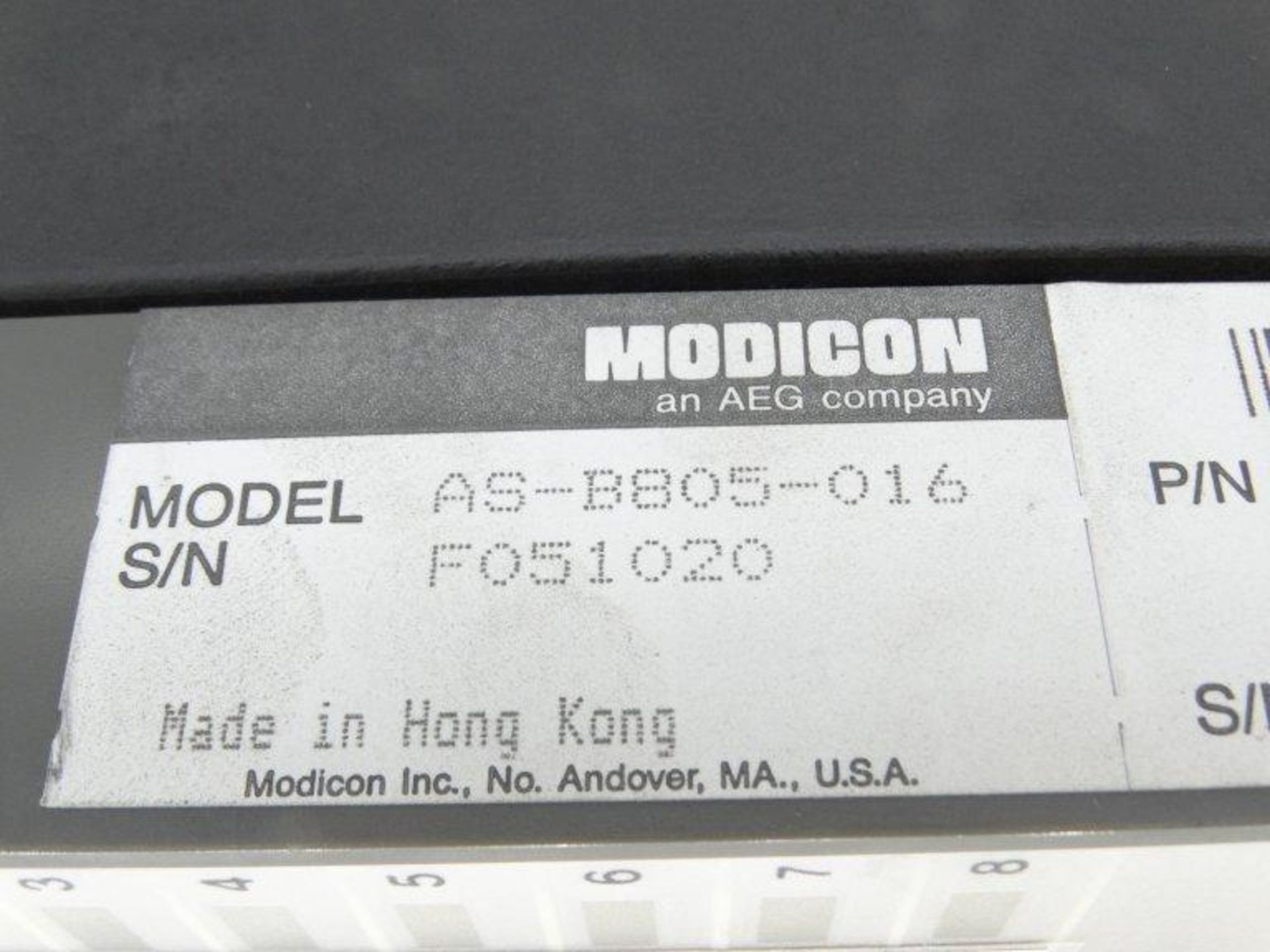 (10) SCHNEIDER ELECTRIC AS-B805-016 PLC MODULE - Image 3 of 3