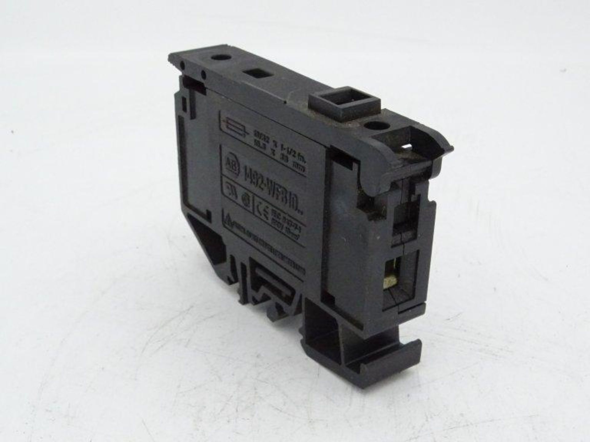 (10) ALLEN BRADLEY 1492-WFB10 FUSE HOLDER