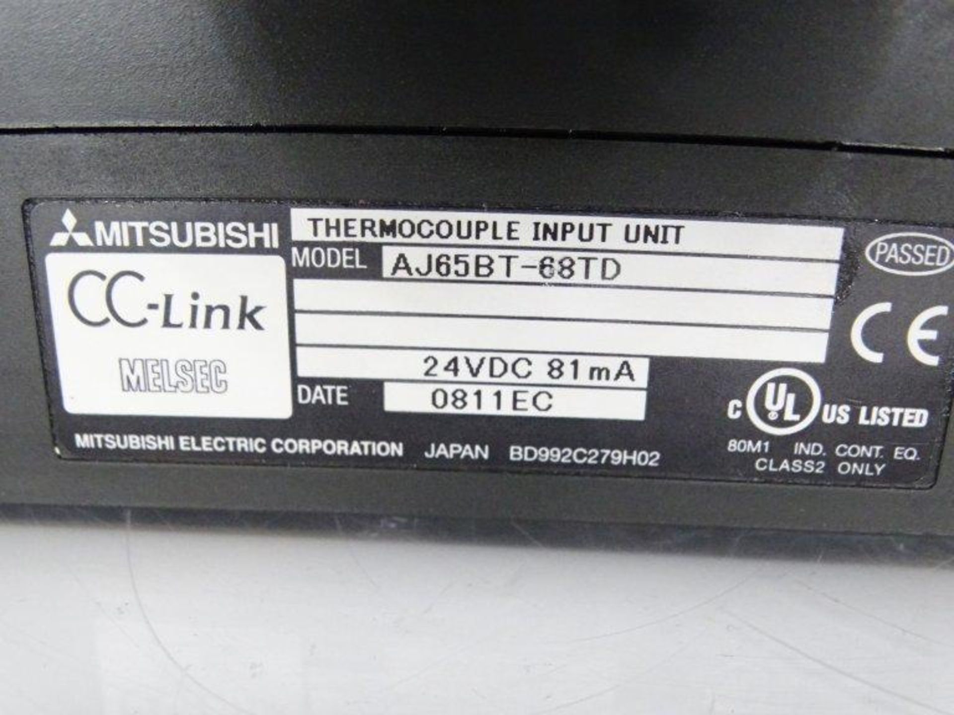 (5) MITSUBISHI AJ65BT-68TD PLC MODULE - Image 3 of 3