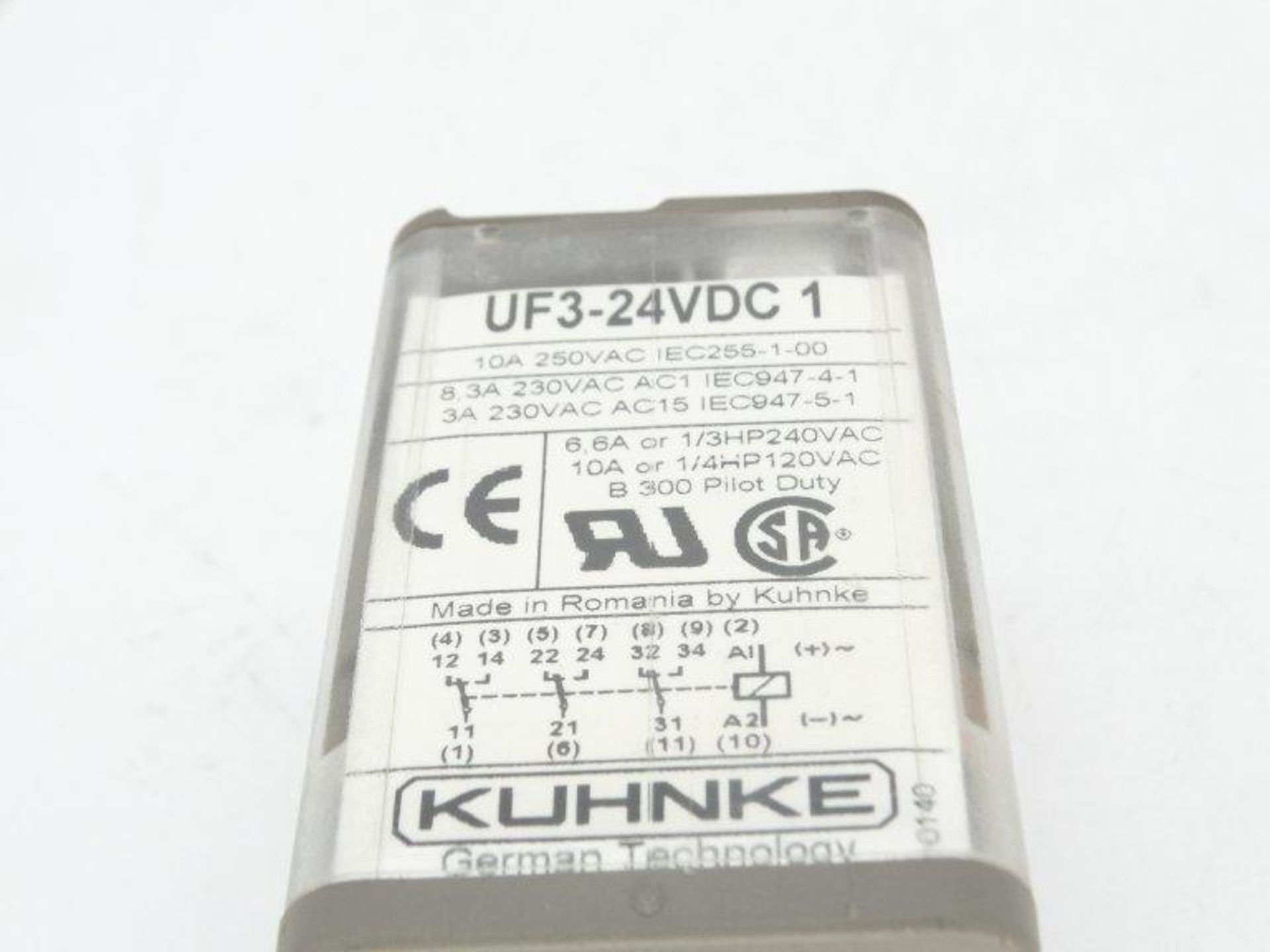 (10) KUHNKE AUTOMATION UF3-24VDC-1 RELAY - Image 3 of 3