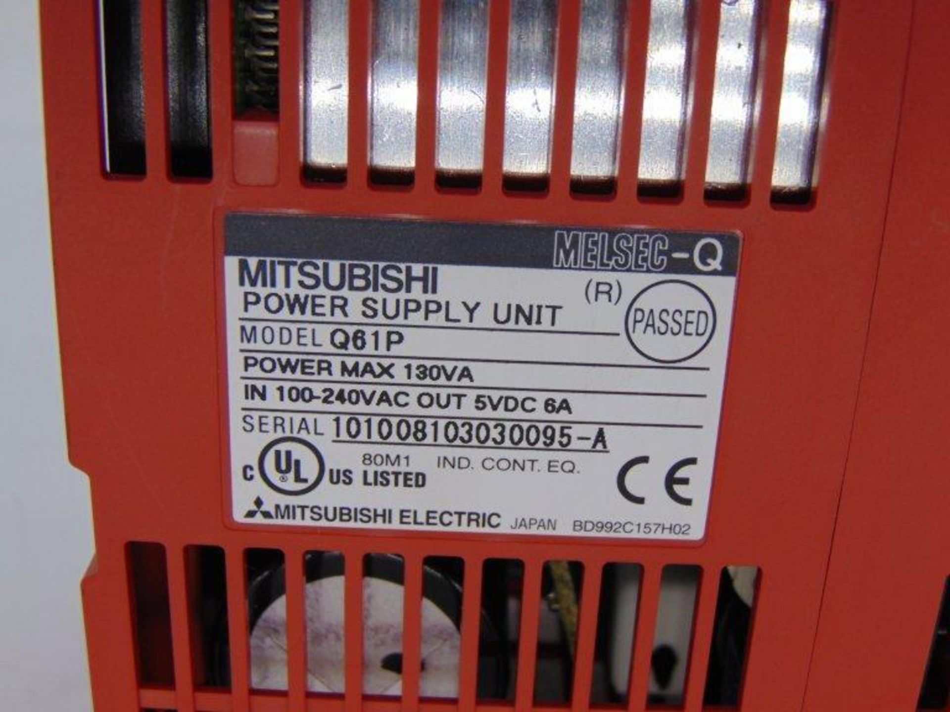 (10) MITSUBISHI Q61P POWER SUPPLY - Image 3 of 3