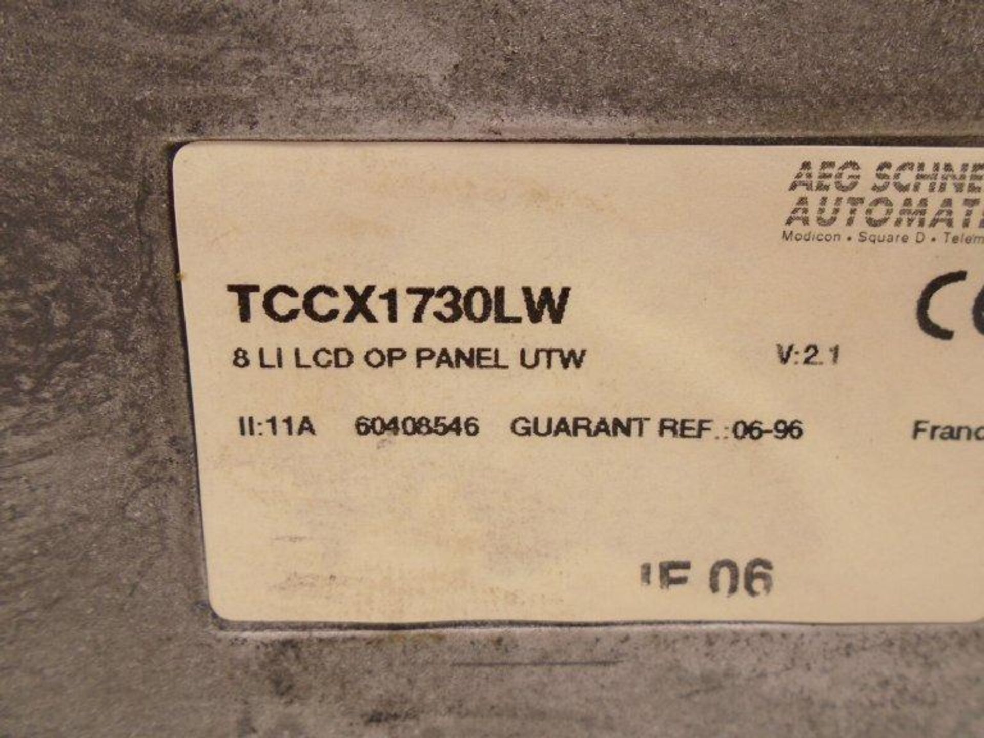 (5) Schneider Electric Telemecanique TCCX1730LW Operator Interface - Image 2 of 2