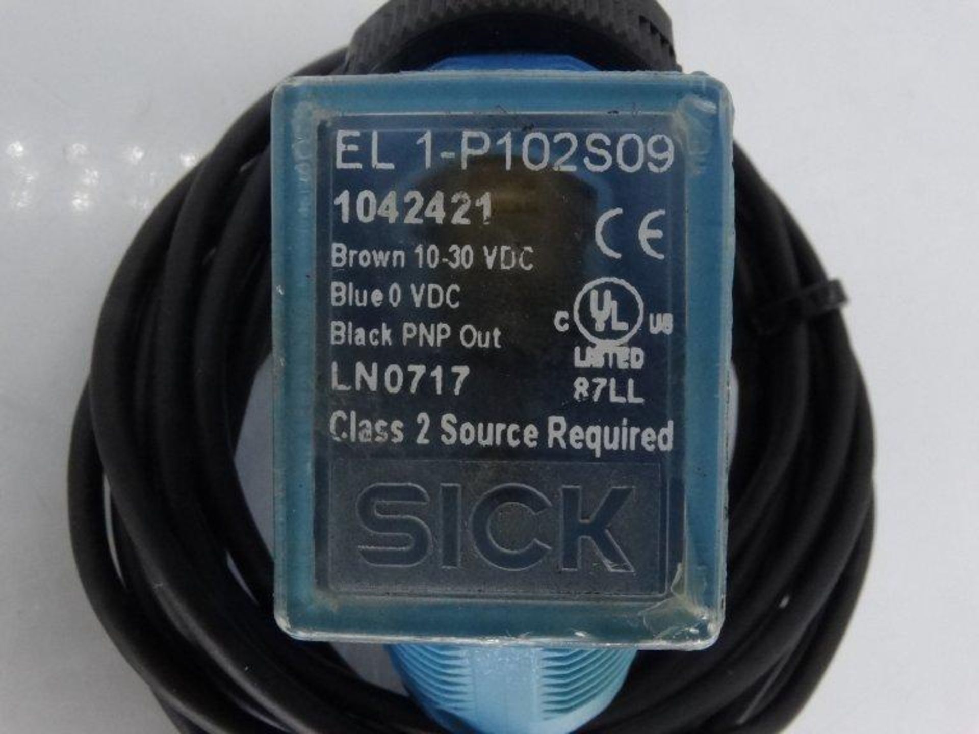 (10) SICK EL1-P102S09 SENSOR - Image 3 of 3