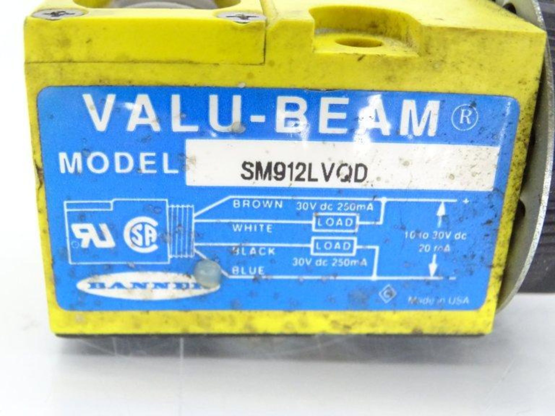 (10) BANNER ENGINEERING SM912LVQD SENSOR - Image 3 of 3