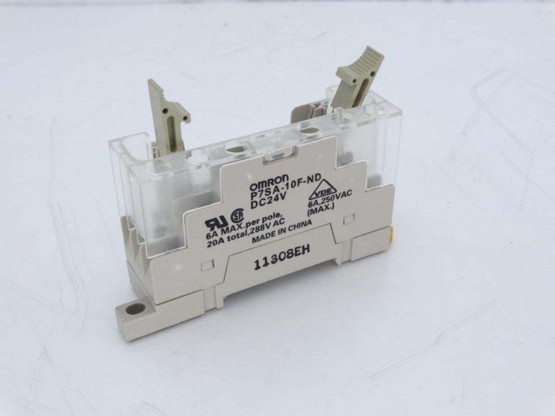 (10) OMRON P7SA-10F-ND DC24 RELAY SOCKET