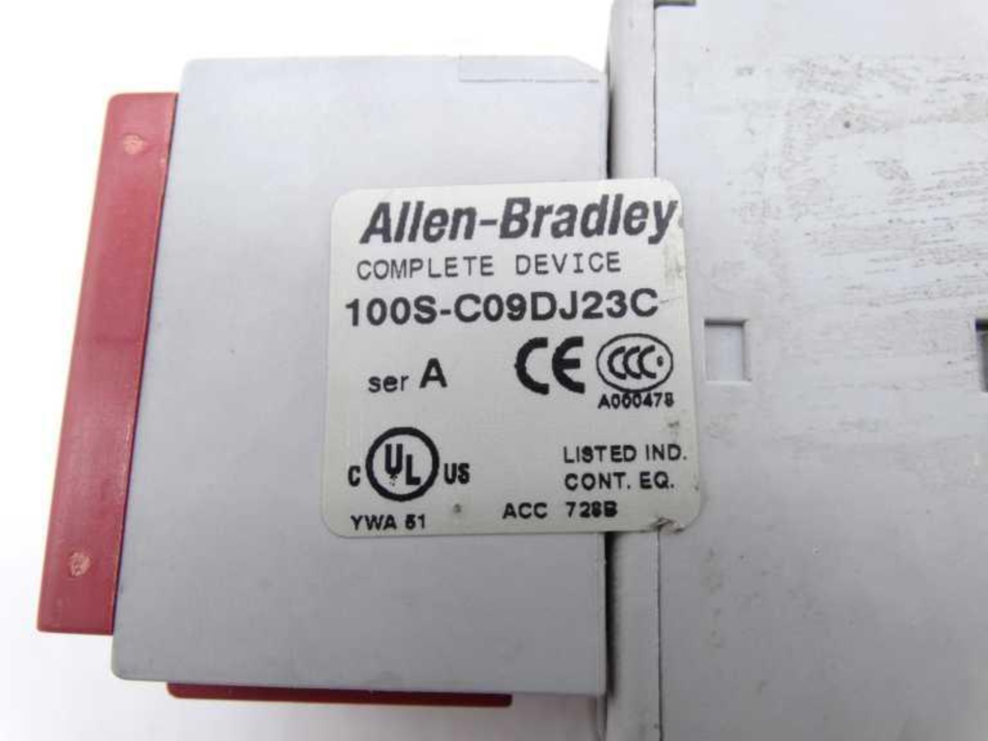 (10) ALLEN BRADLEY 100S-C09DJ23C SERIES A CONTACTOR - Image 3 of 3