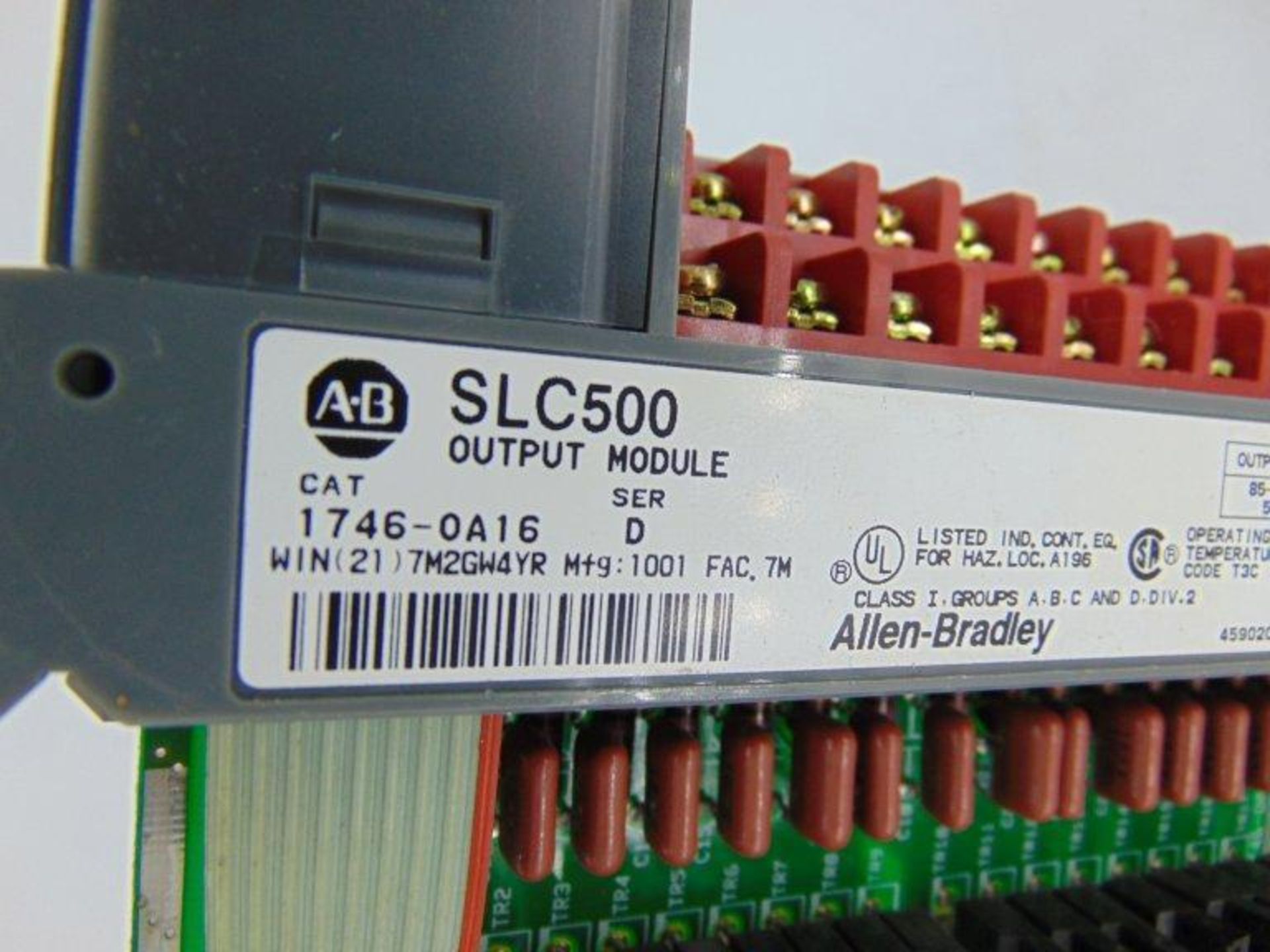 (10) ALLEN BRADLEY 1746-OA16 SERIES D PLC MODULE - Image 3 of 3