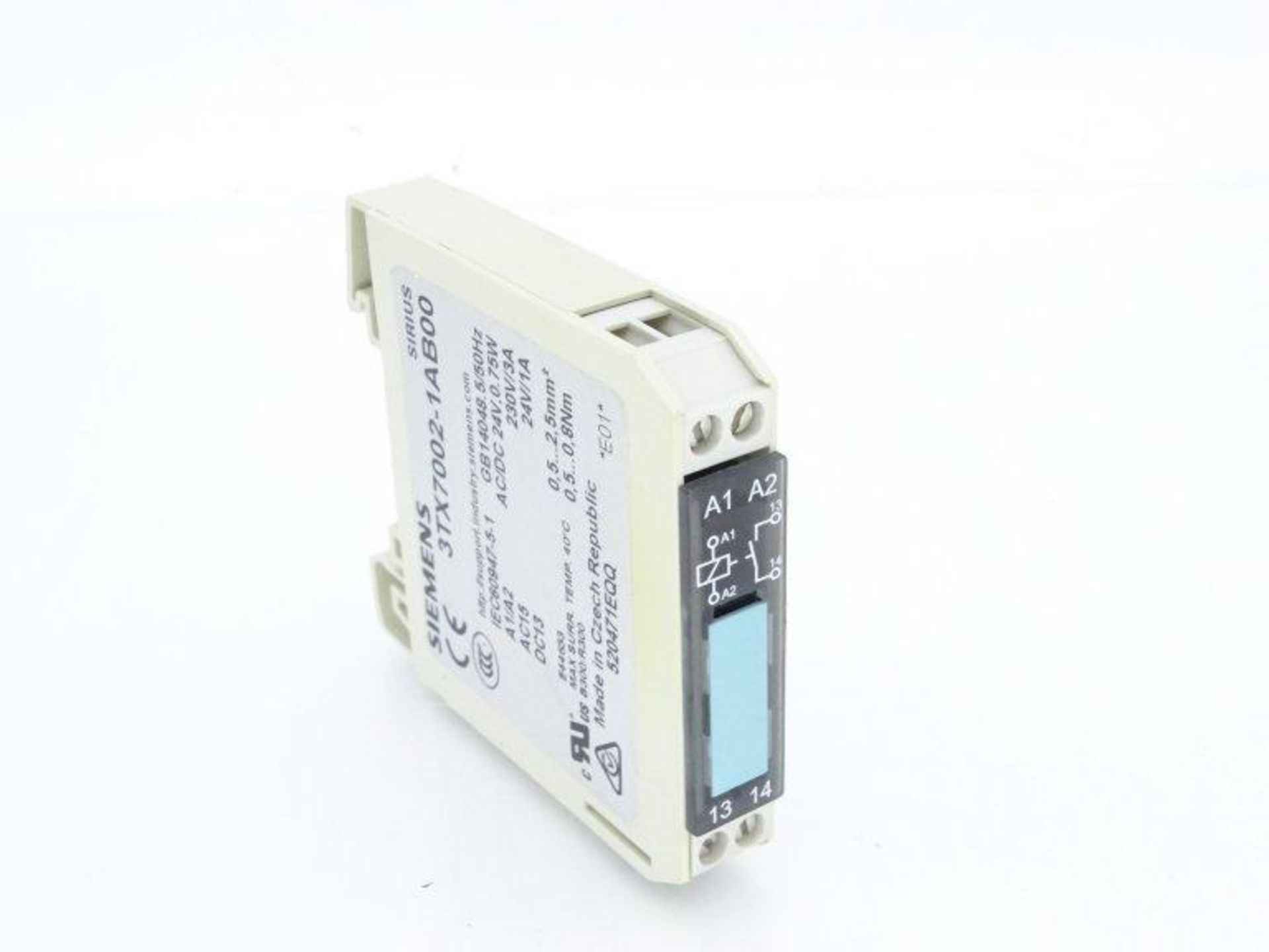 (10) SIEMENS 3TX7002-1AB00 RELAY