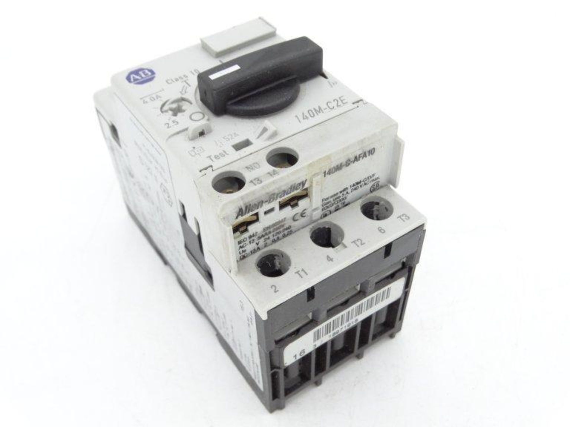 (10) ALLEN BRADLEY 140M-C2E-B40 SERIES C CIRCUIT BREAKER