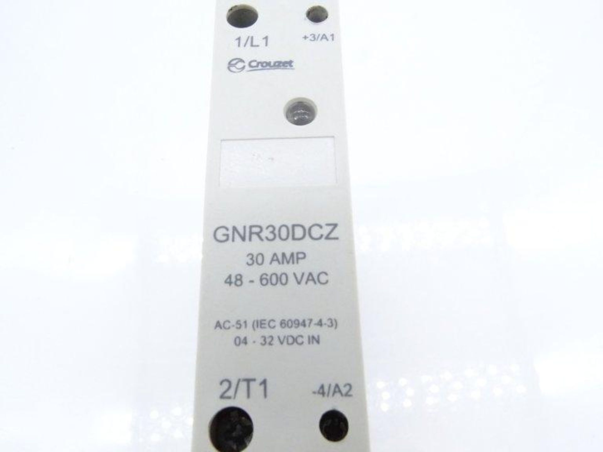 (10) CROUZET GNR30DCZ RELAY - Image 3 of 3