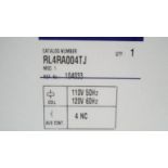 (10) GENERAL ELECTRIC RL4RA004TJ RELAY