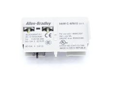 (10) ALLEN BRADLEY 140M-C-AFA10 SERIES A CONTACT BLOCK