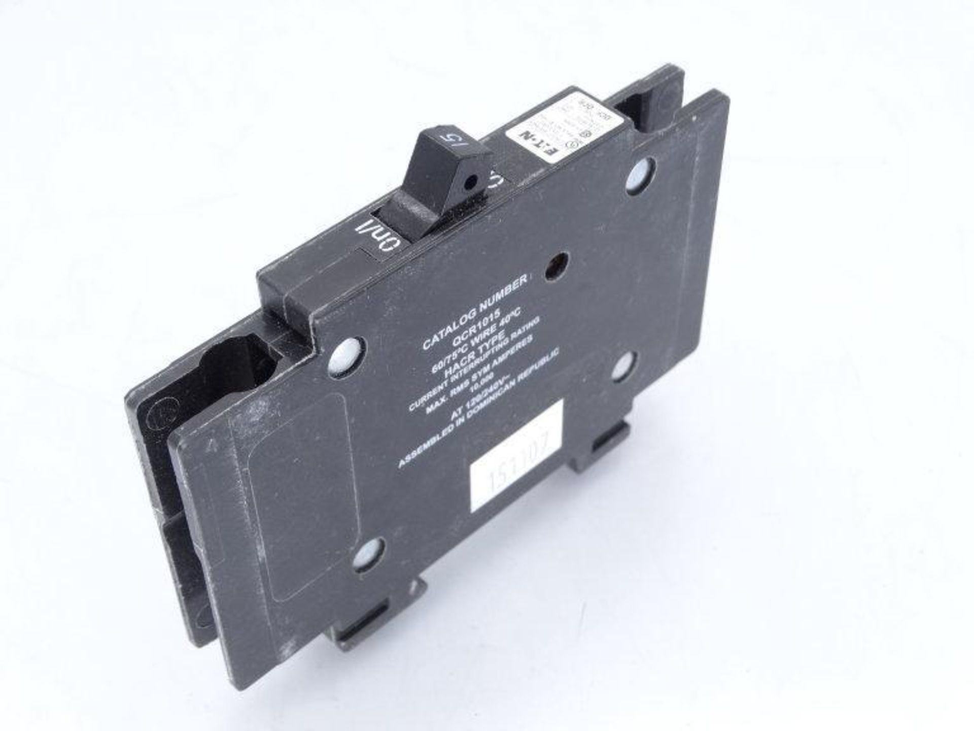 (10) EATON CORPORATION QCR1015 CIRCUIT BREAKER - Image 2 of 3