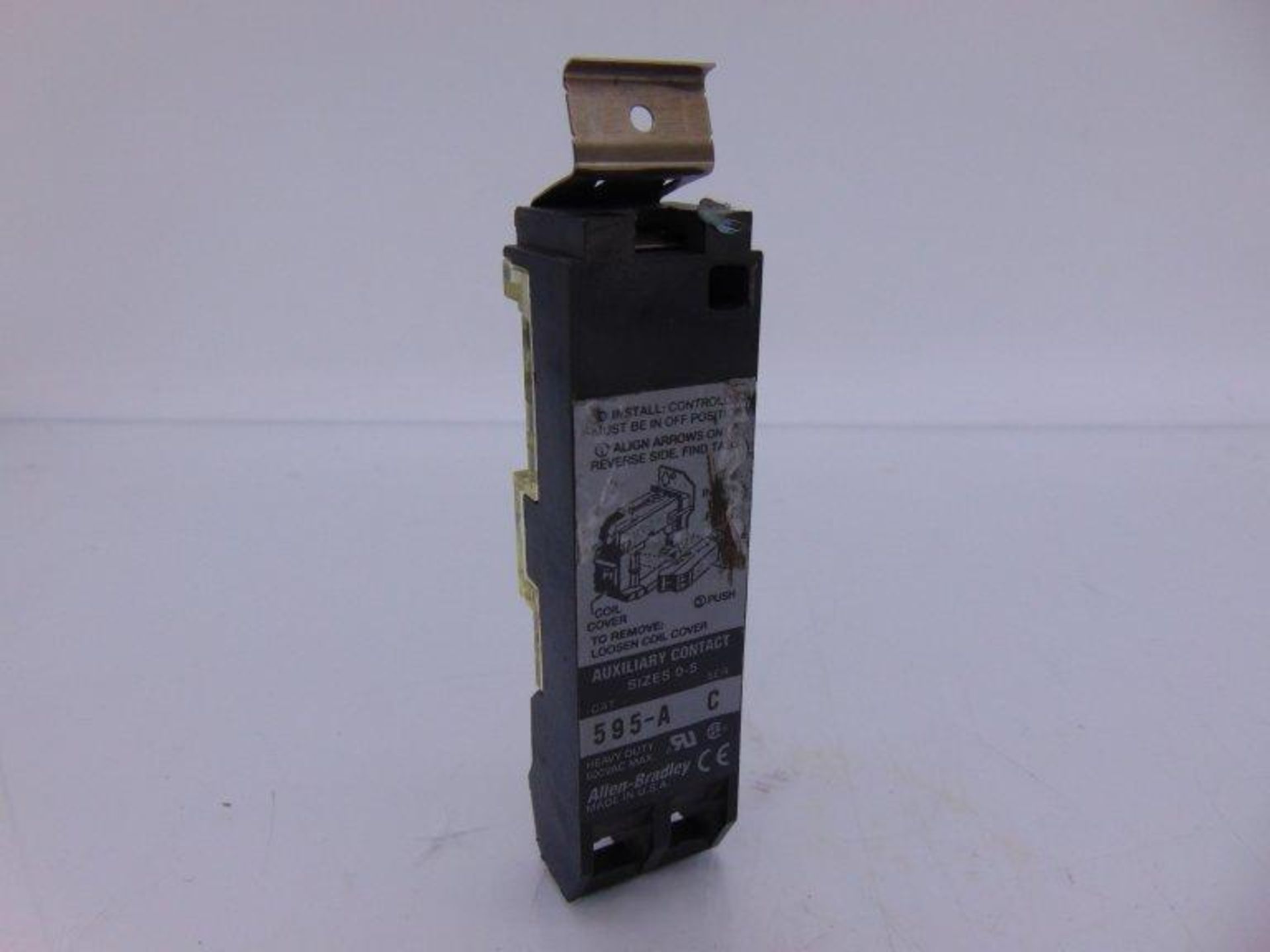 (10) ALLEN BRADLEY 595-A SERIES C CONTACT BLOCK - Image 2 of 3