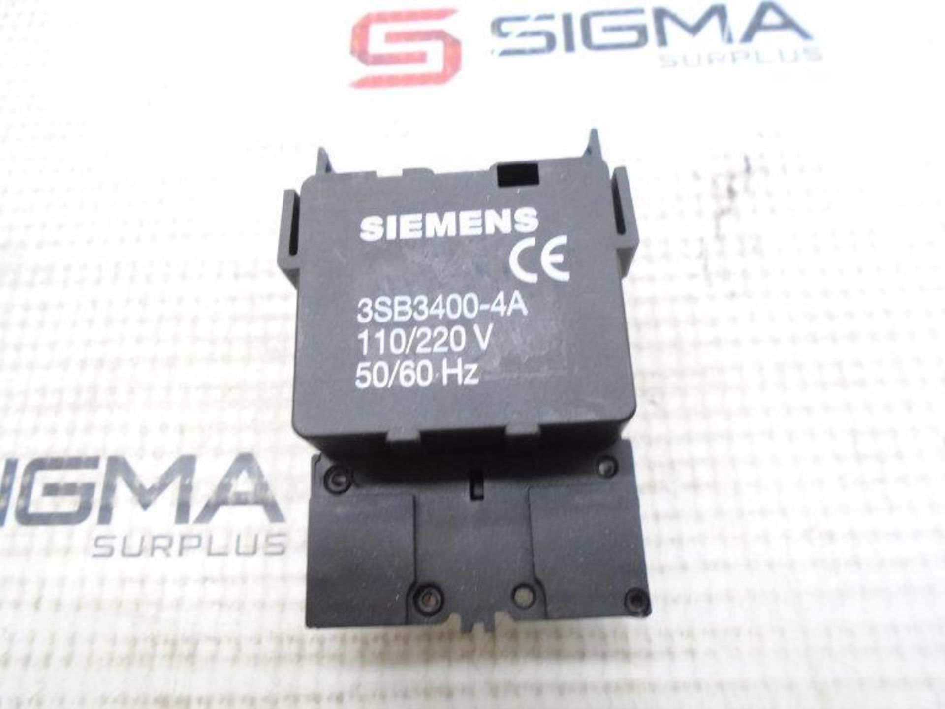 (10) SIEMENS 3SB3400-4A CONTACT BLOCK - Image 3 of 3