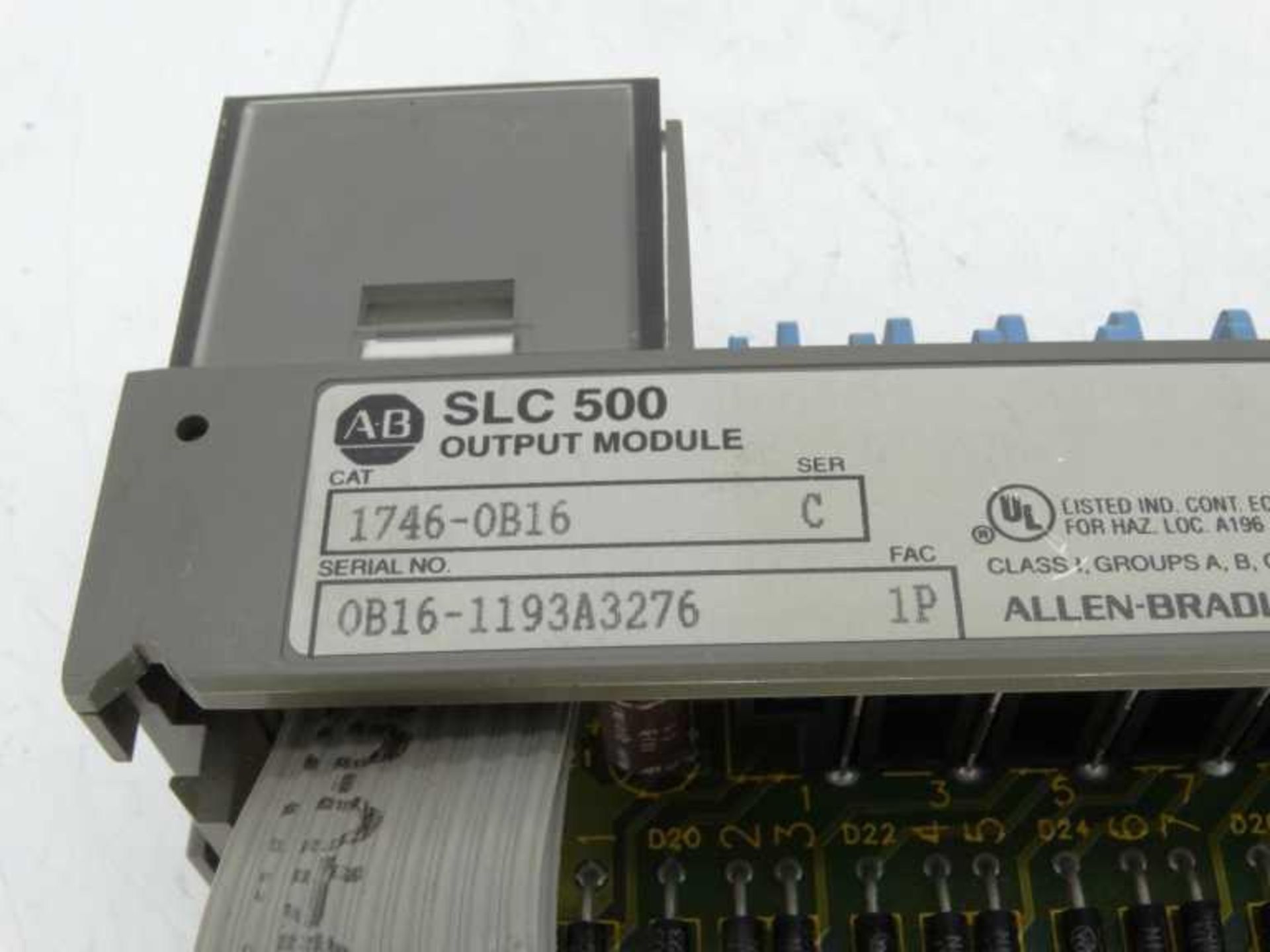 (10) ALLEN BRADLEY 1746-OB16 SERIES C PLC MODULE - Image 3 of 3