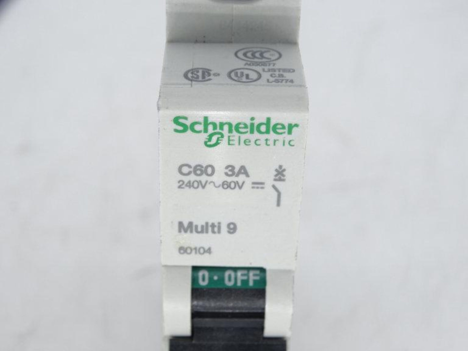 (10) SCHNEIDER ELECTRIC 60104 CIRCUIT BREAKER - Image 3 of 3