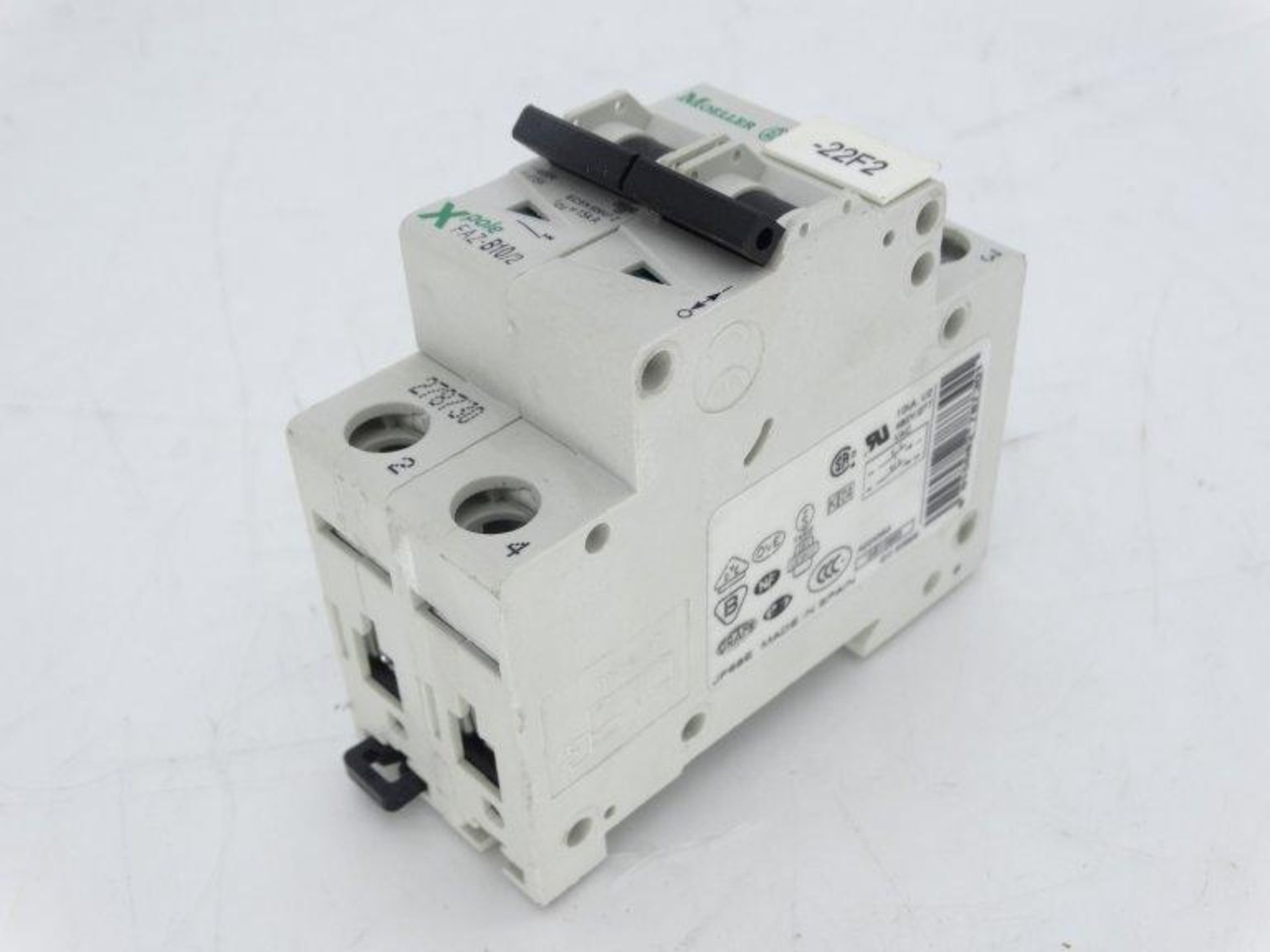 (10) EATON CORPORATION FAZ-B10/2 CIRCUIT BREAKER