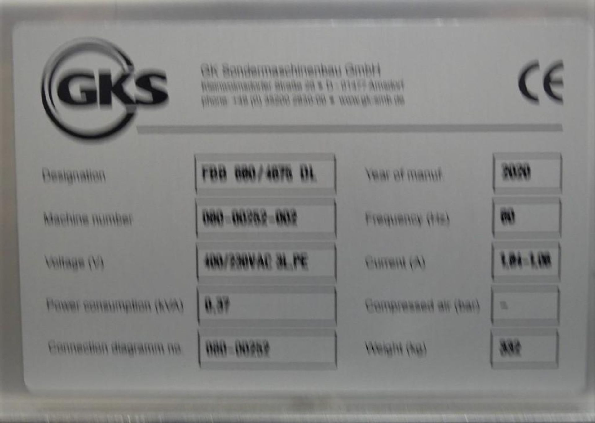 2020 GKS FB-640 10 Lane Sachet Towelette Machine - Image 38 of 53