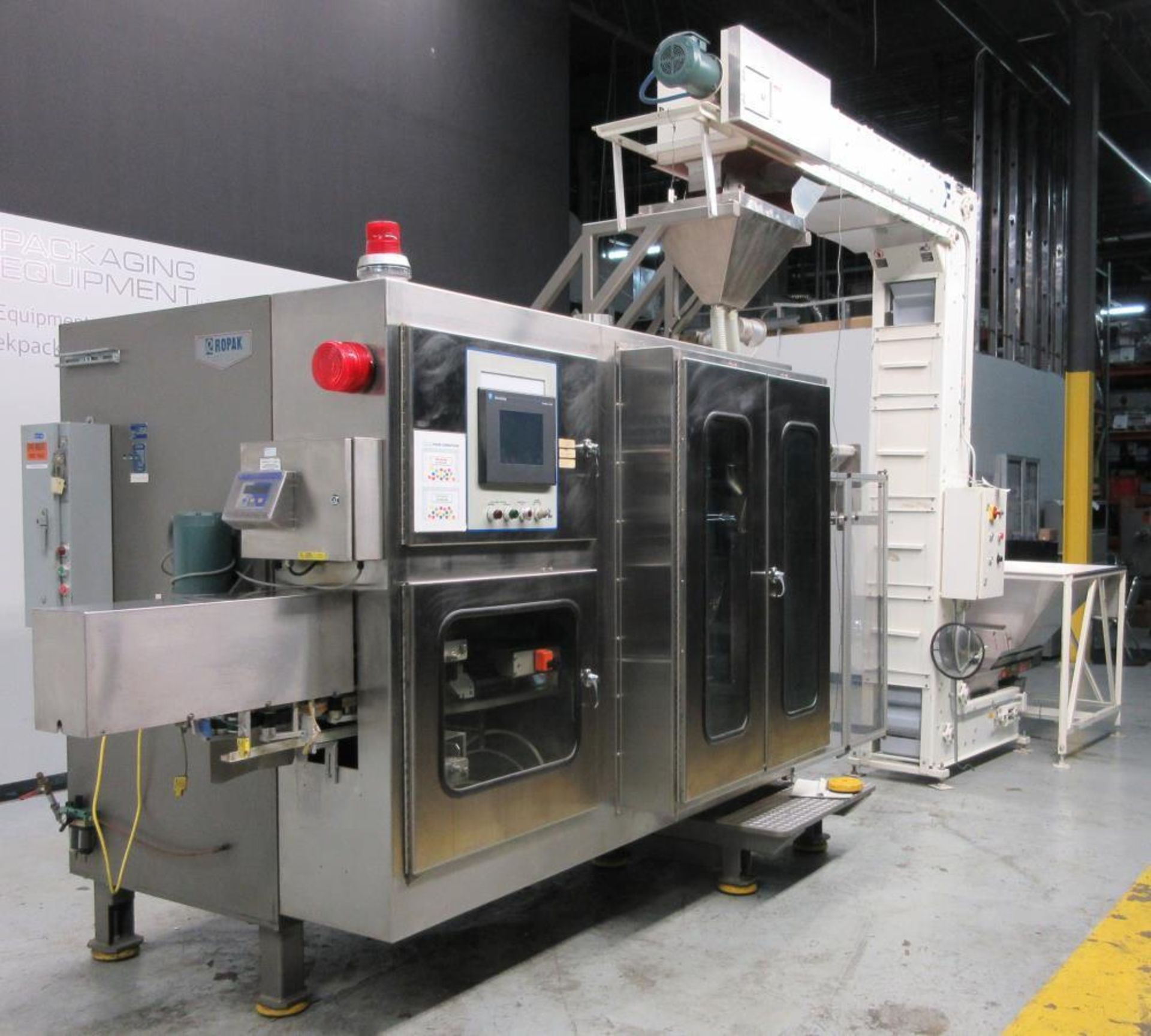 Ropak Model V High-Speed Rotary Pouch Machine with Volumetric Screw Product Feeder - Image 5 of 30