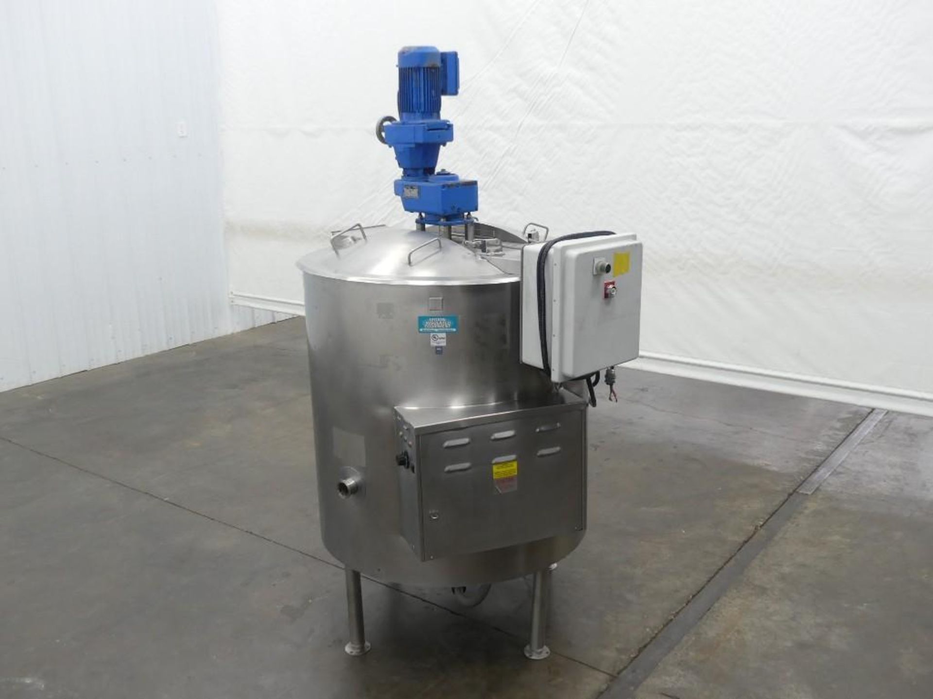 100 Gallon Jacketed Mixing Tank