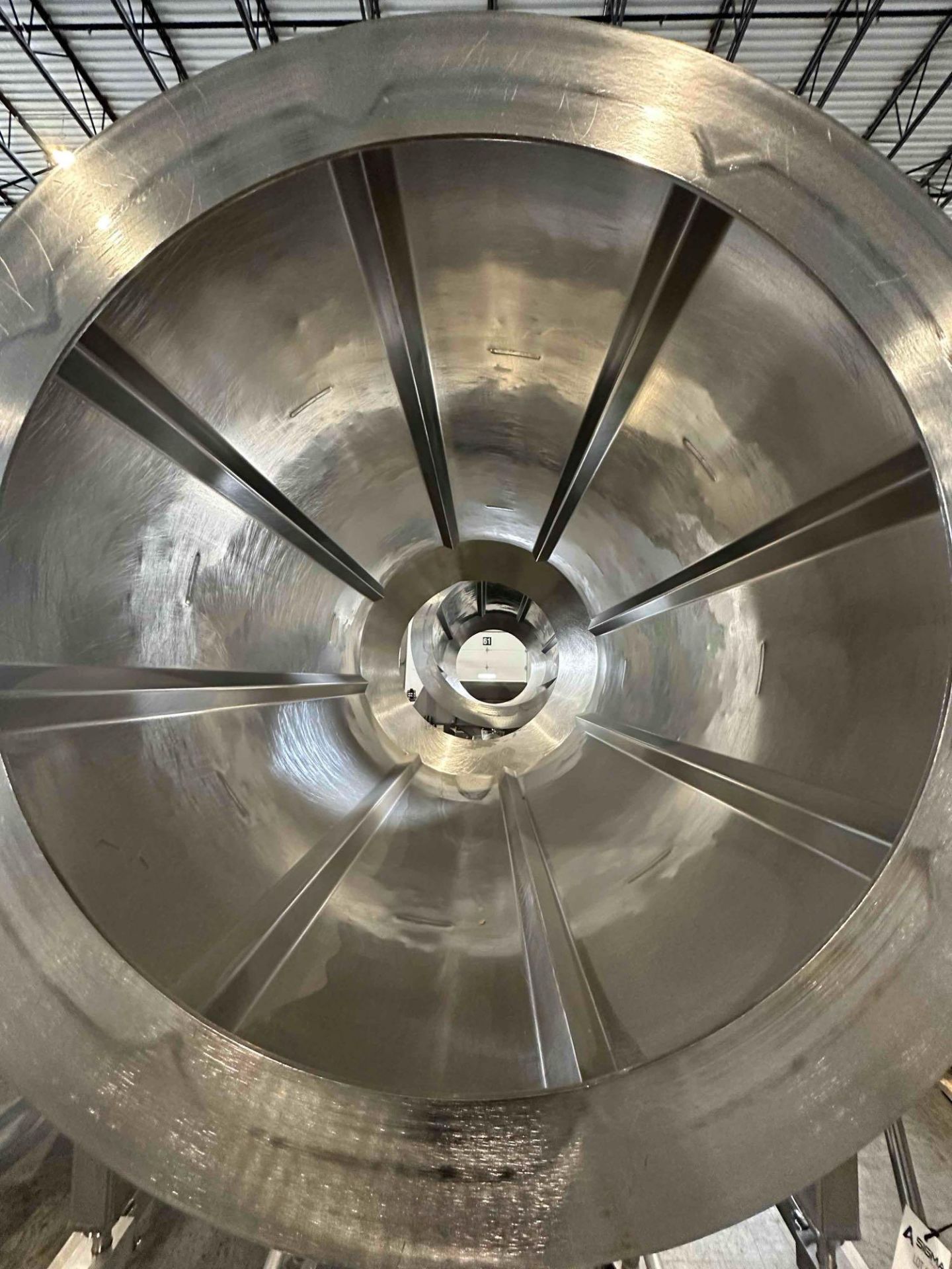Tweet Garot 32" D Stainless Steel Seasoning Drum W/ 1.5 HP Motor - Image 3 of 5