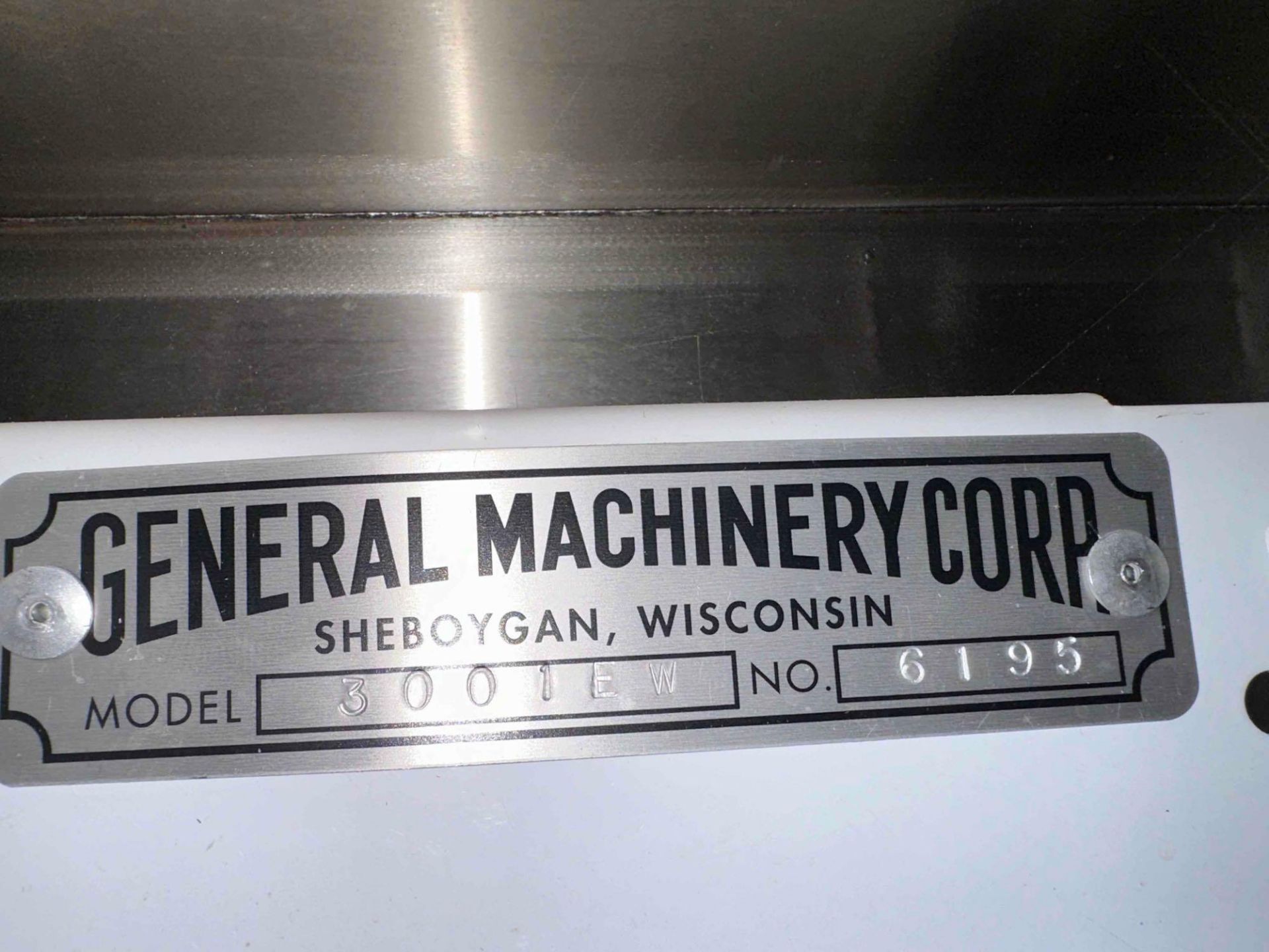 General Machinery Corp. 3001EW Stainless Steel Cheese Harp Cutter - Bild 8 aus 8