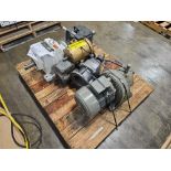 Pallet of motors and gear boxes