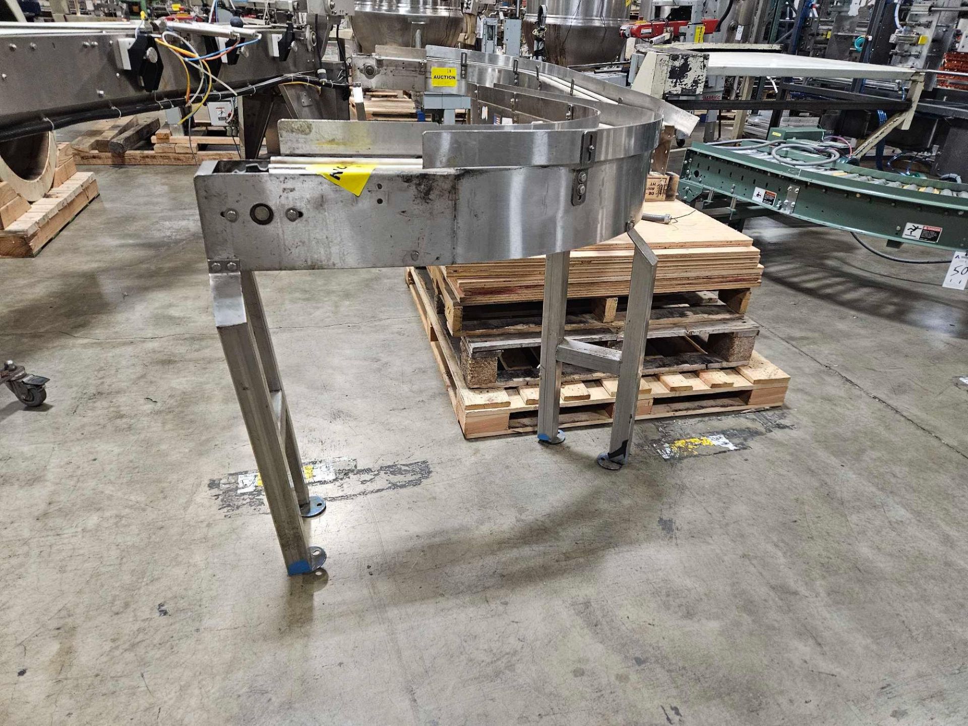 90 Degree Stainless Steele Conveyor Frame - Image 2 of 6