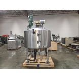 Walker Stainless Steel 300 Gallon Jacketed Mixing Tank