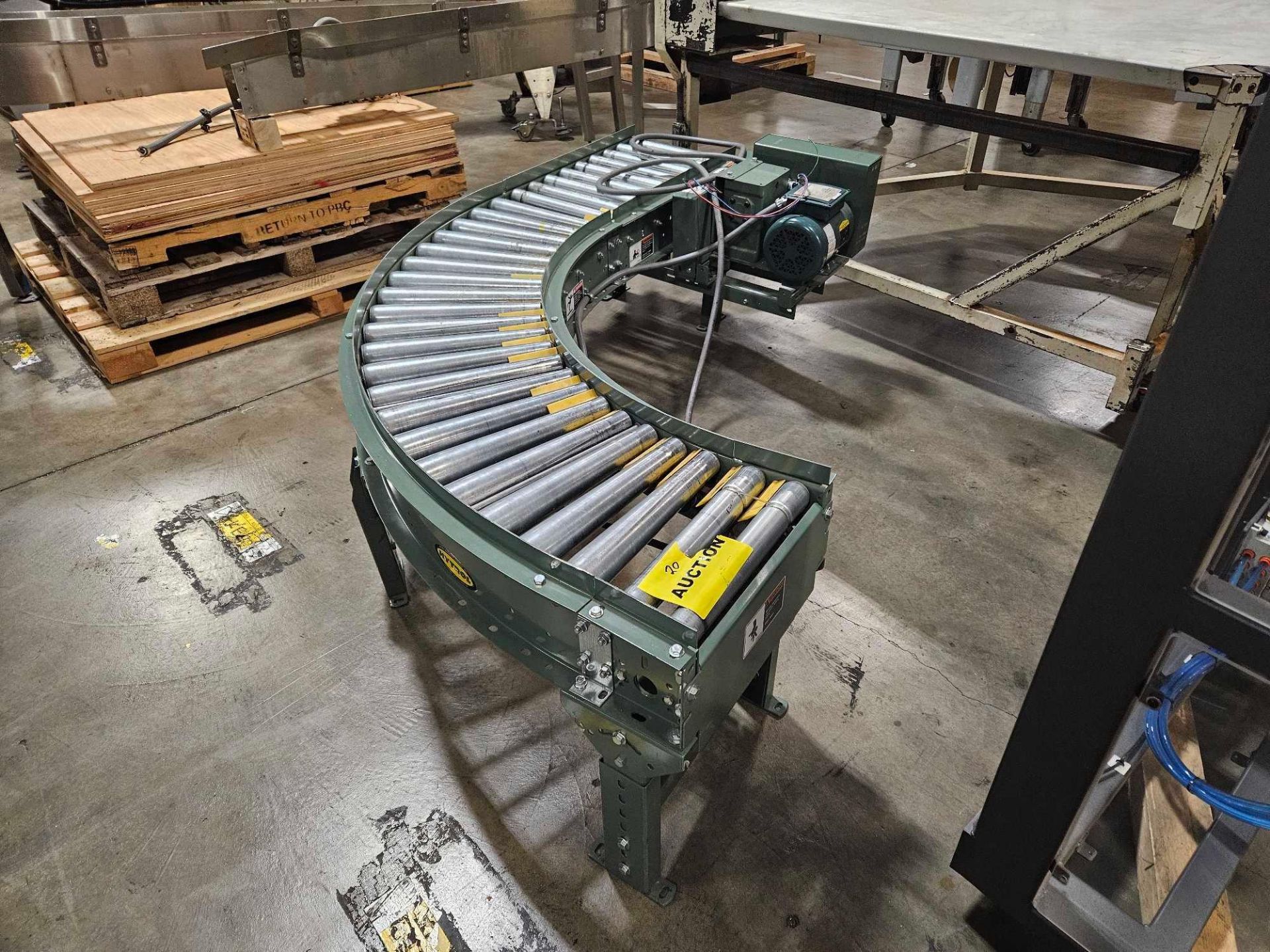 90 Degree Roller Conveyor - Image 3 of 14