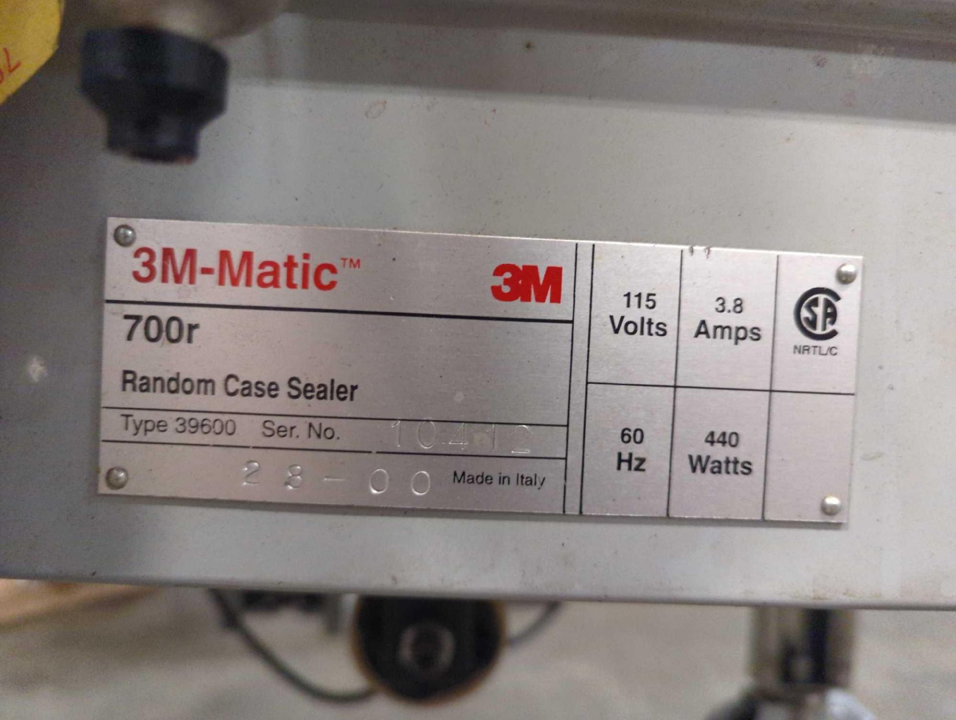 3M-matic Random Case Sealer - Image 10 of 13