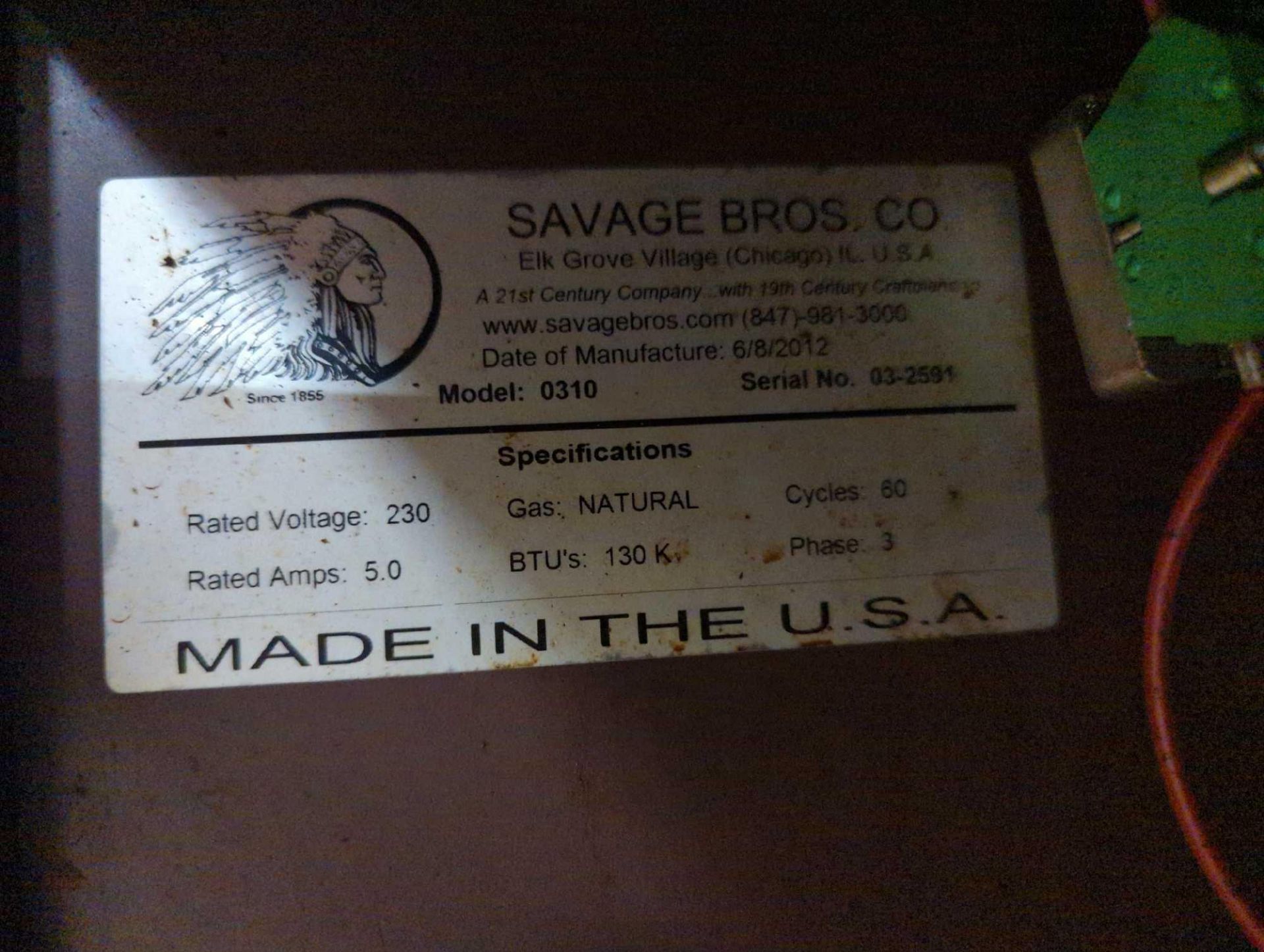 Savage Bros Co Fire Mixer S92 - Image 24 of 24