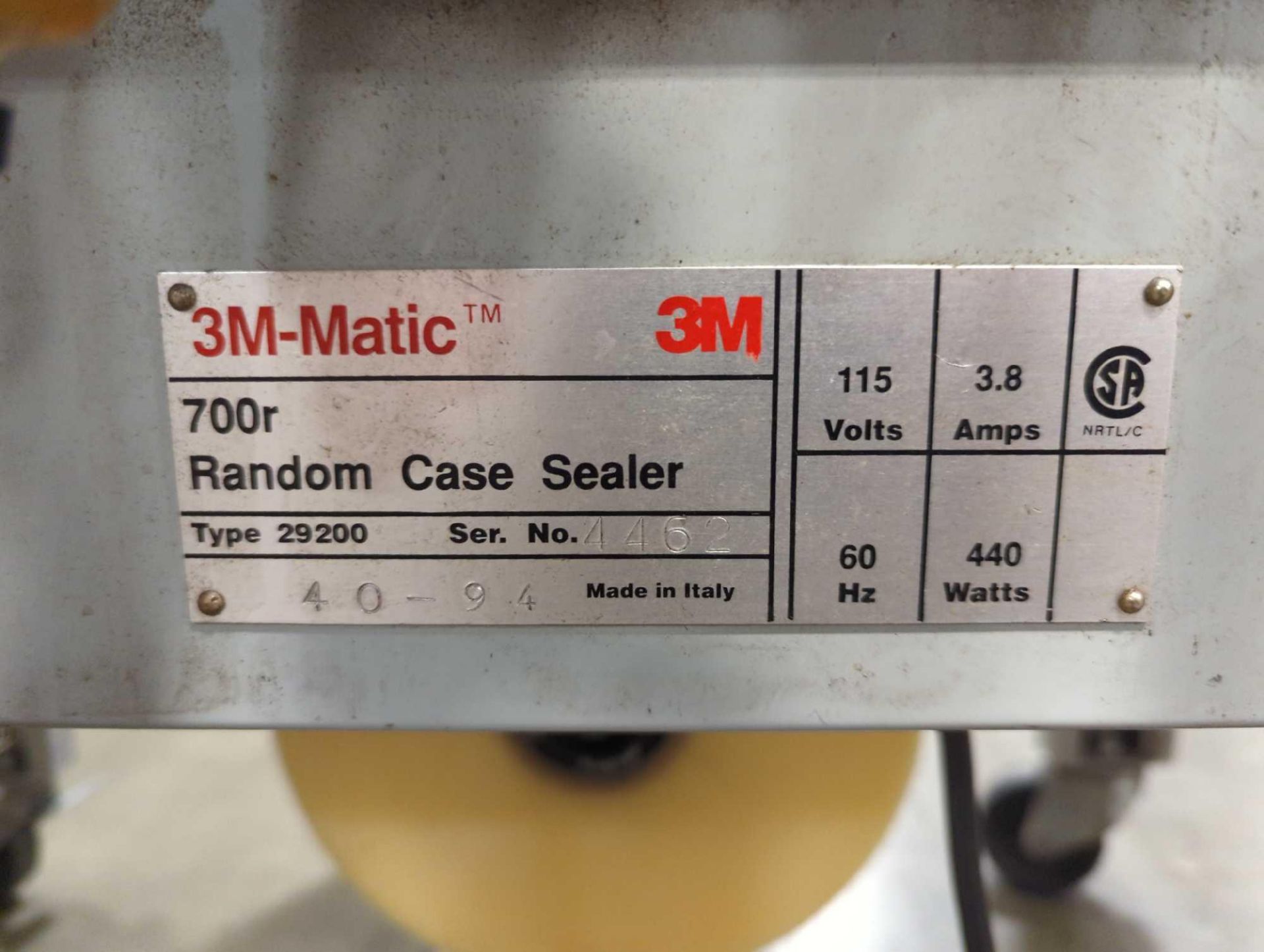 3M-MATIC 700r Random Case Sealer - Bild 10 aus 11