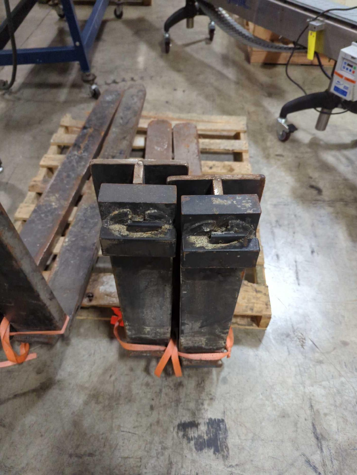 Set of Forklift Forks - Image 3 of 3