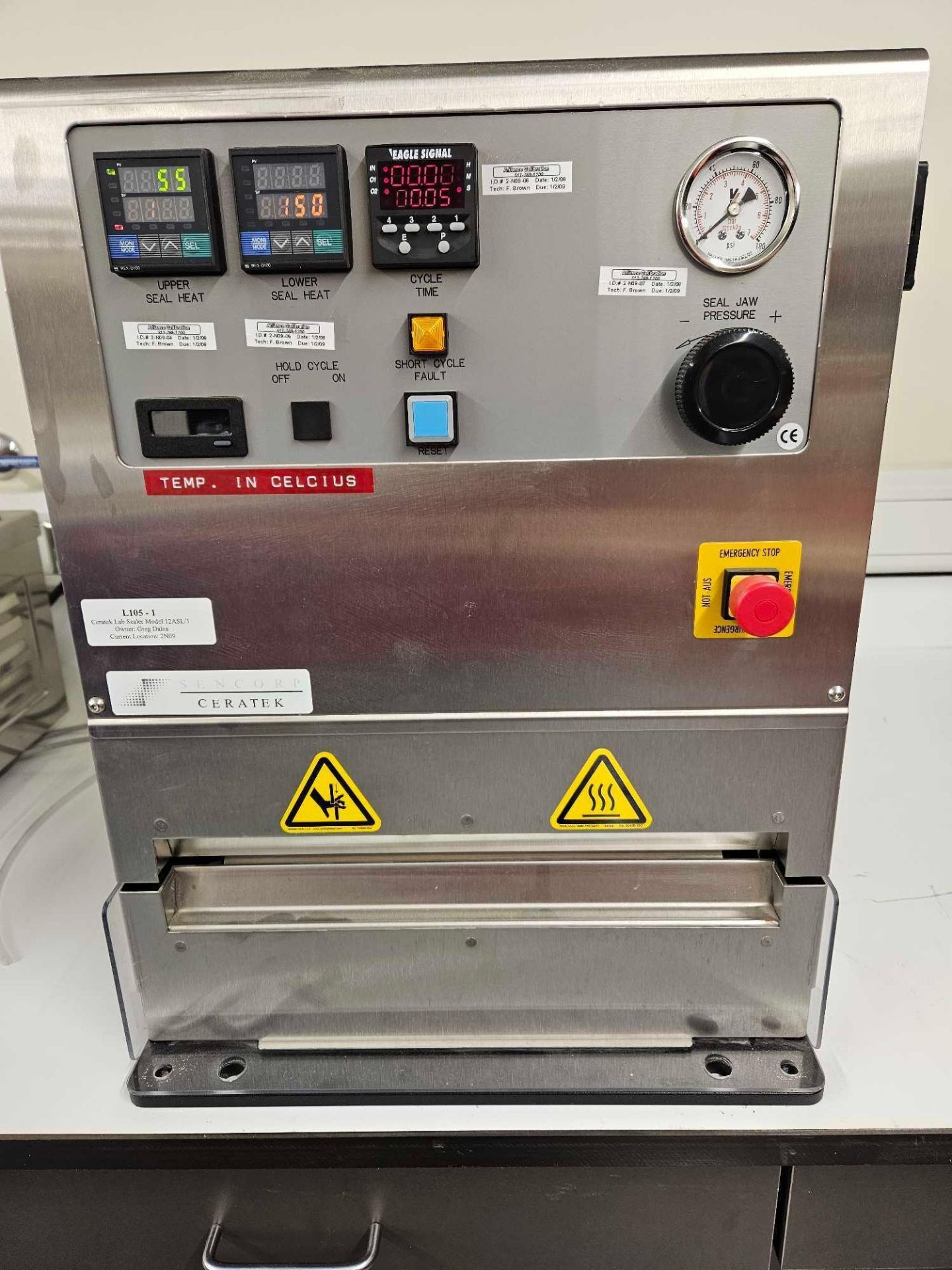 Sencorp CeraTek 12ASL/1 Laboratory Heat Sealer