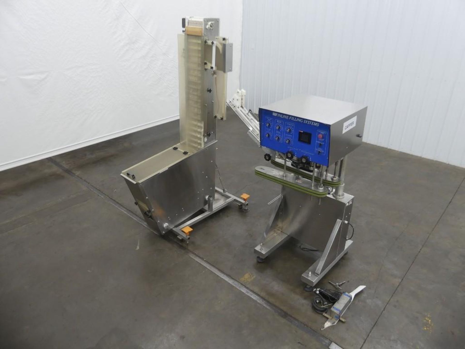 Inline Filling Systems Capper and Elevator - Image 3 of 20