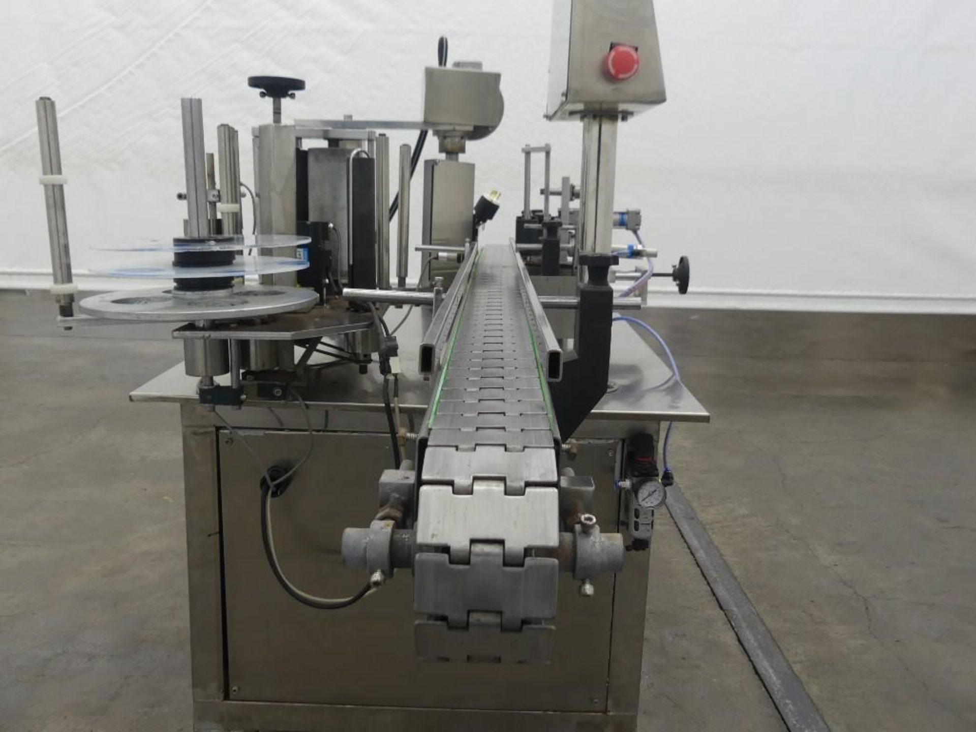 Masterly Stainless Steel Pressure Sensitive Wrap Around Labeler - Image 7 of 25