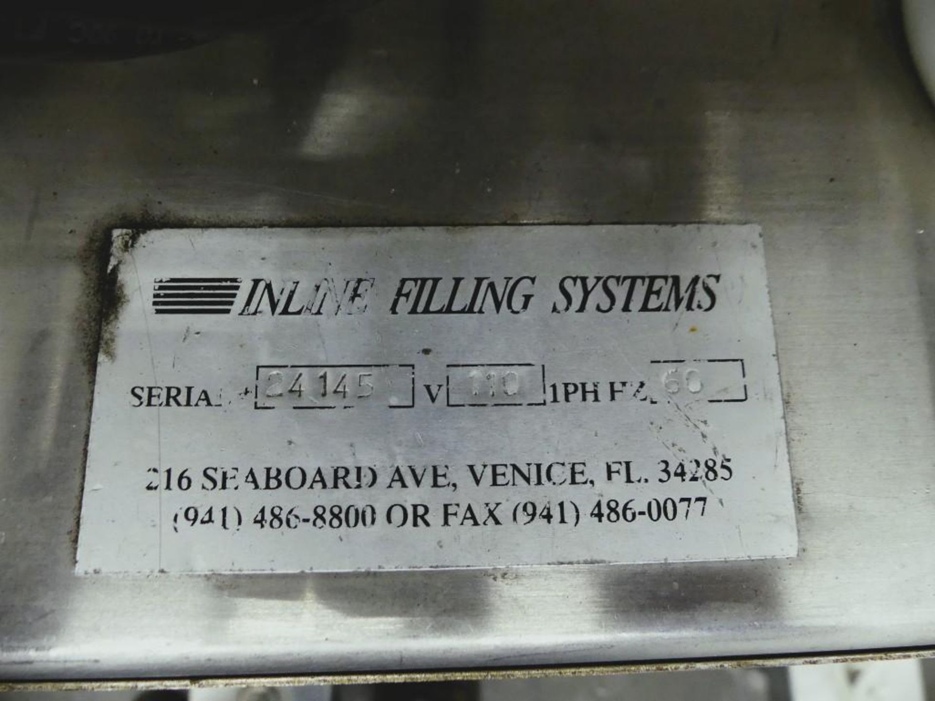 Inline Fillings Systems Capper with Elevator - Image 18 of 19