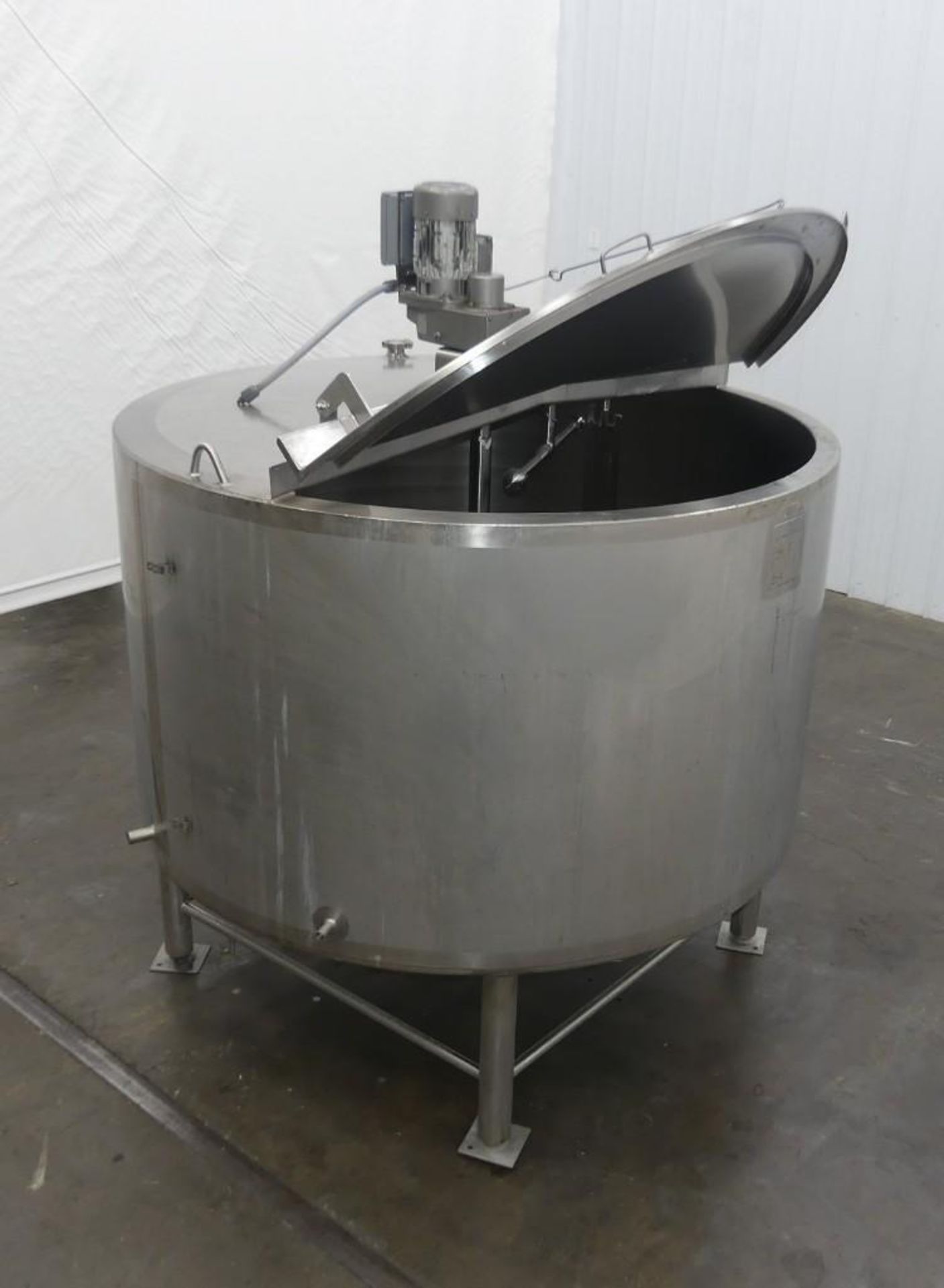 Walker 750 Gallon 316L Stainless Steel Jacketed Mix Tank - Image 3 of 17