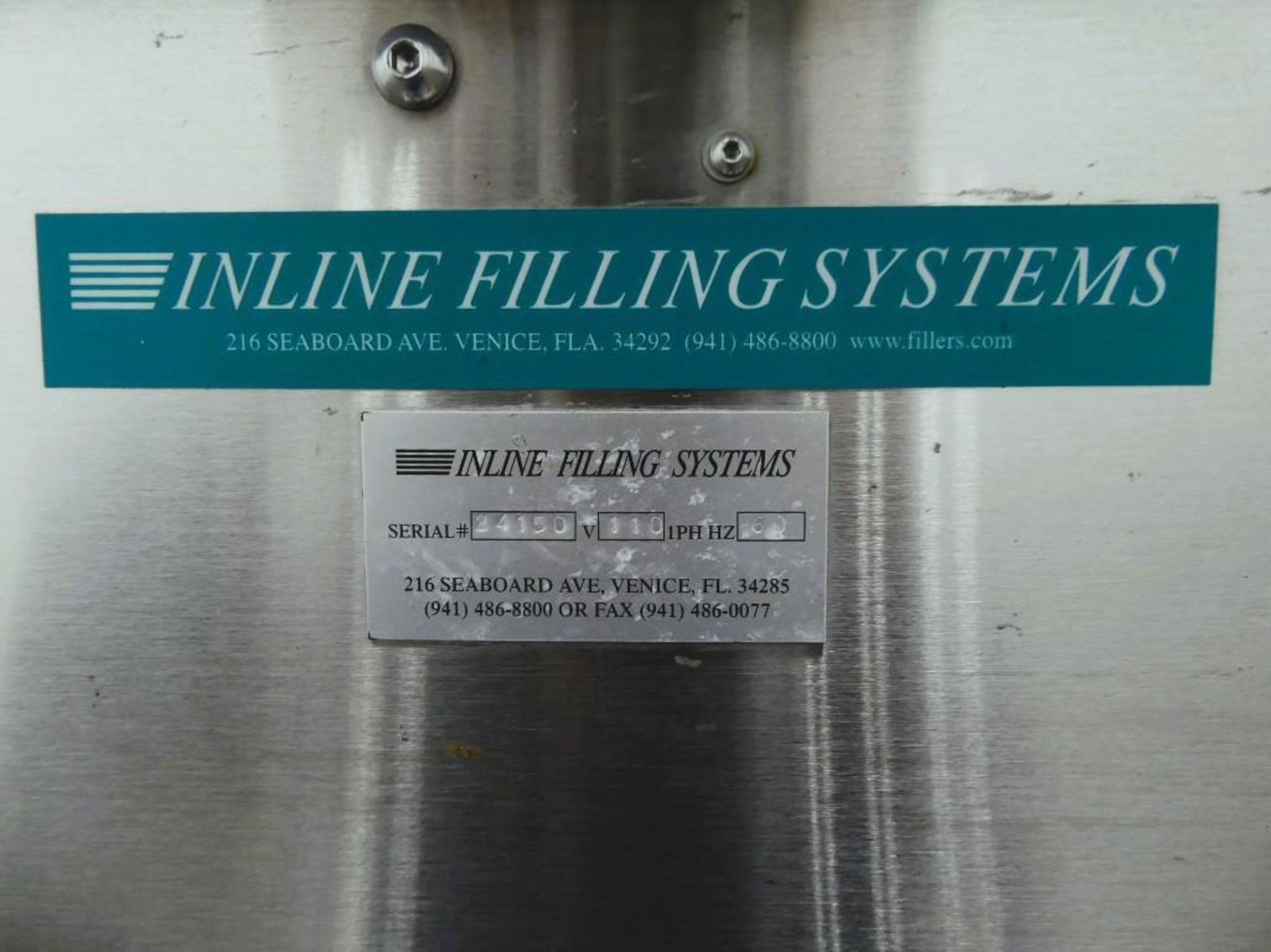 Inline Fillings Systems Capper with Elevator - Image 17 of 19