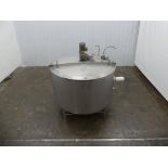 Walker 750 Gallon 316L Stainless Steel Jacketed Mix Tank