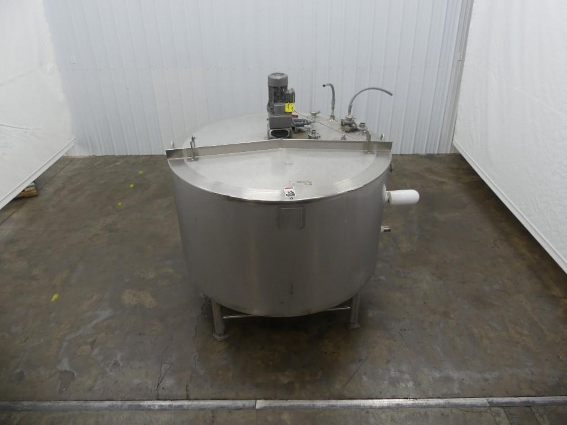 Walker 750 Gallon 316L Stainless Steel Jacketed Mix Tank