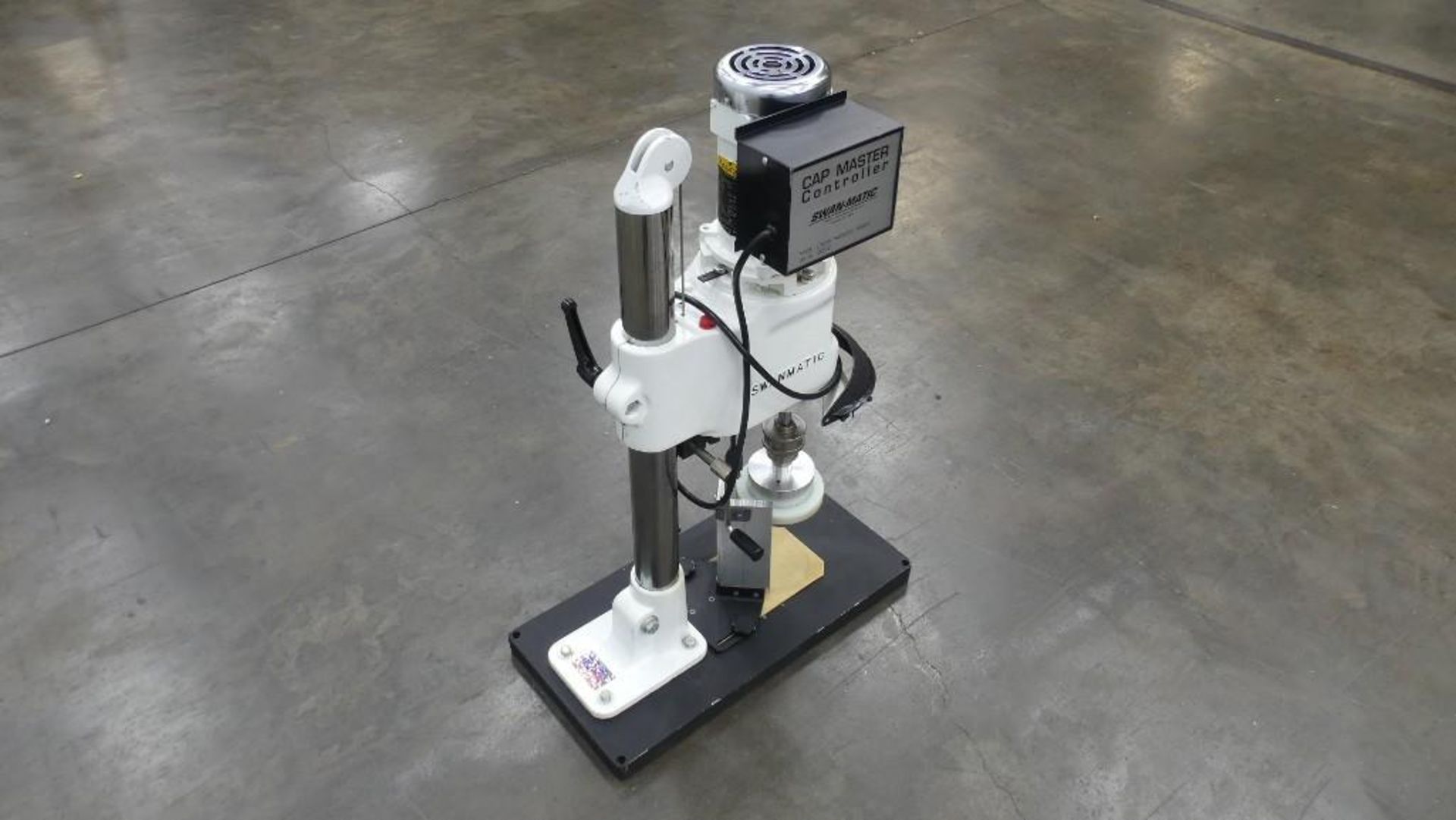 Used Swan-Matic C102E Cap Master Variable Speed Tabletop Capper - Image 4 of 15