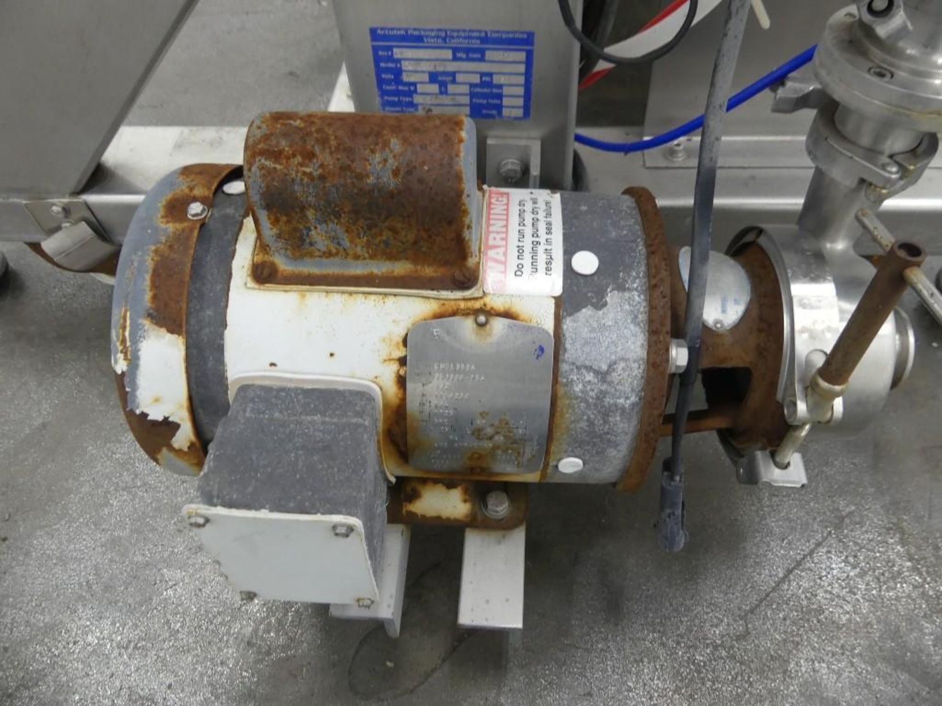 Accutek 10 Head Stainless Steel Automatic Pressure Overflow Filler - Image 13 of 31